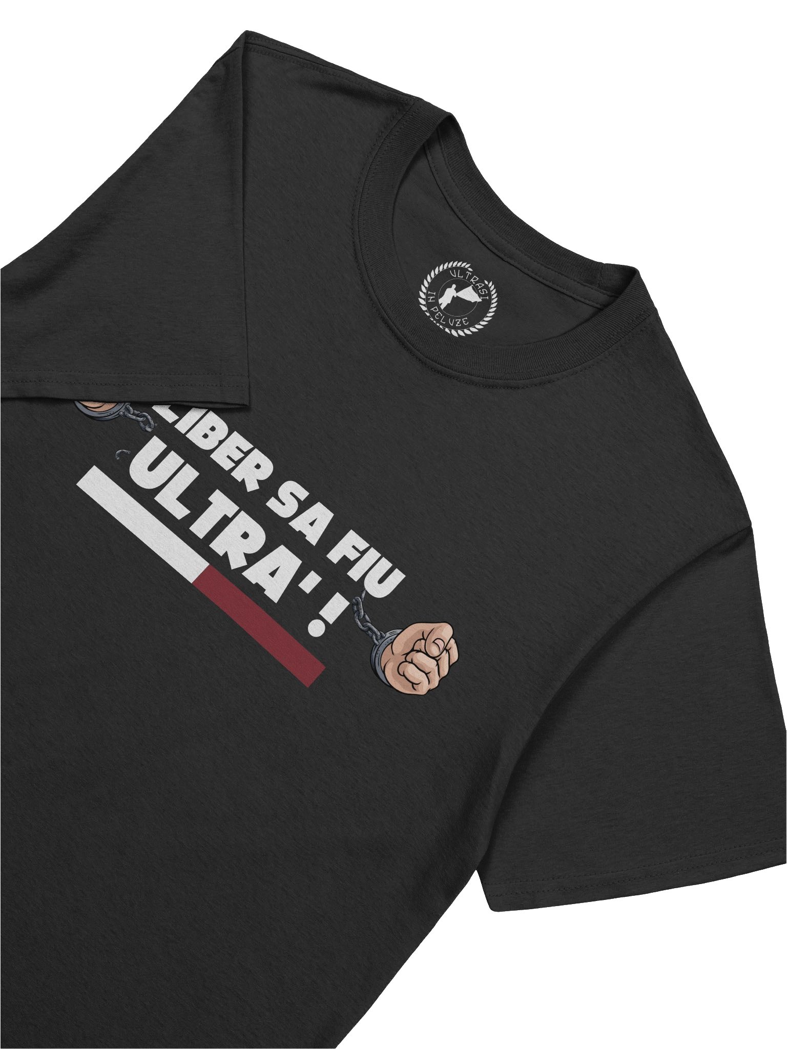 Tricou Liber să fiu Ultra' || Alb Visiniu product image (7)