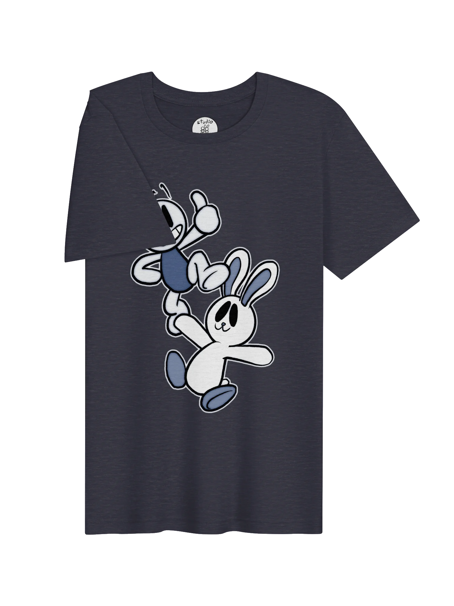 Mark and Flops Navy Tee product image (3)
