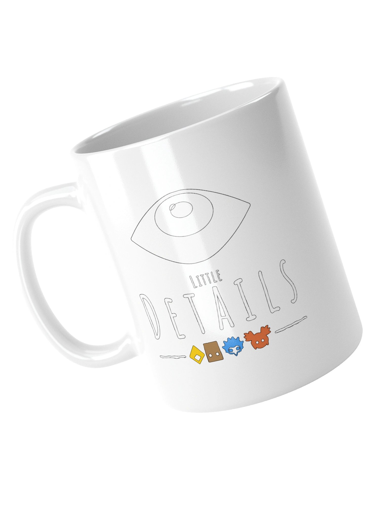 Little Details - White Glossy Mug product image (13)
