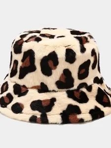 Plush Faux Fur Bucket Hat product image (8)