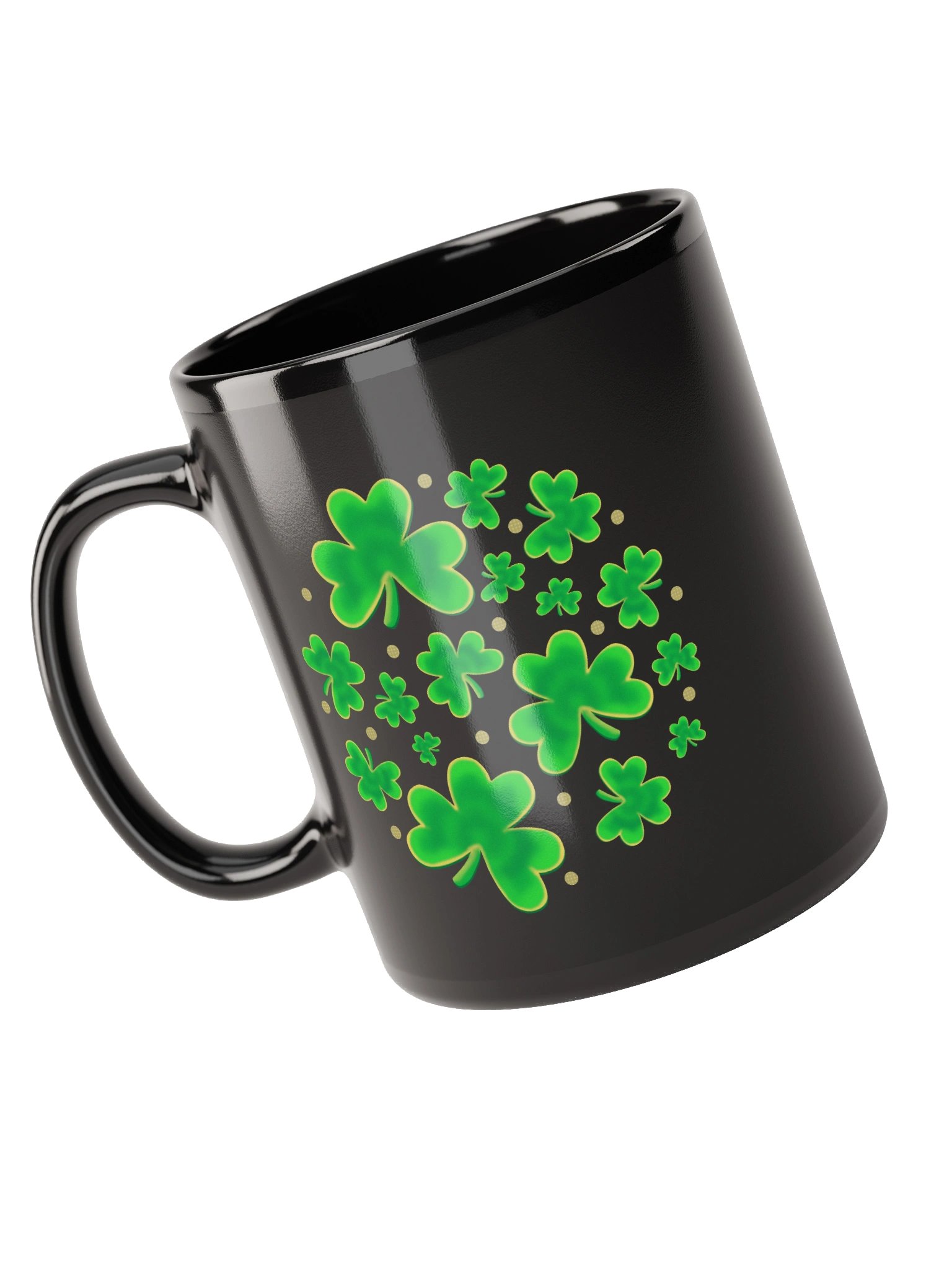 Gilded Luck Black Mug product image (3)