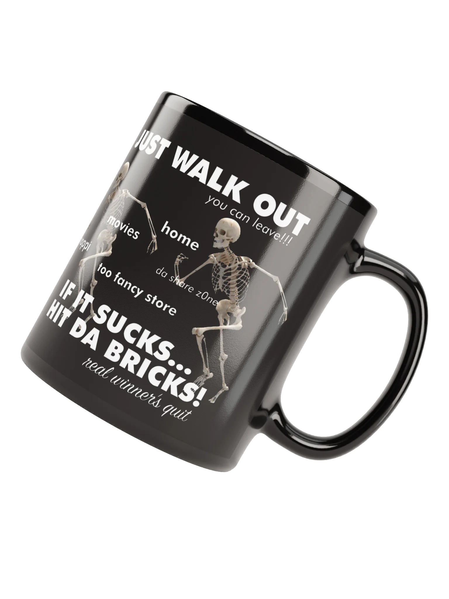 JUST WALK OUT MUG product image (7)