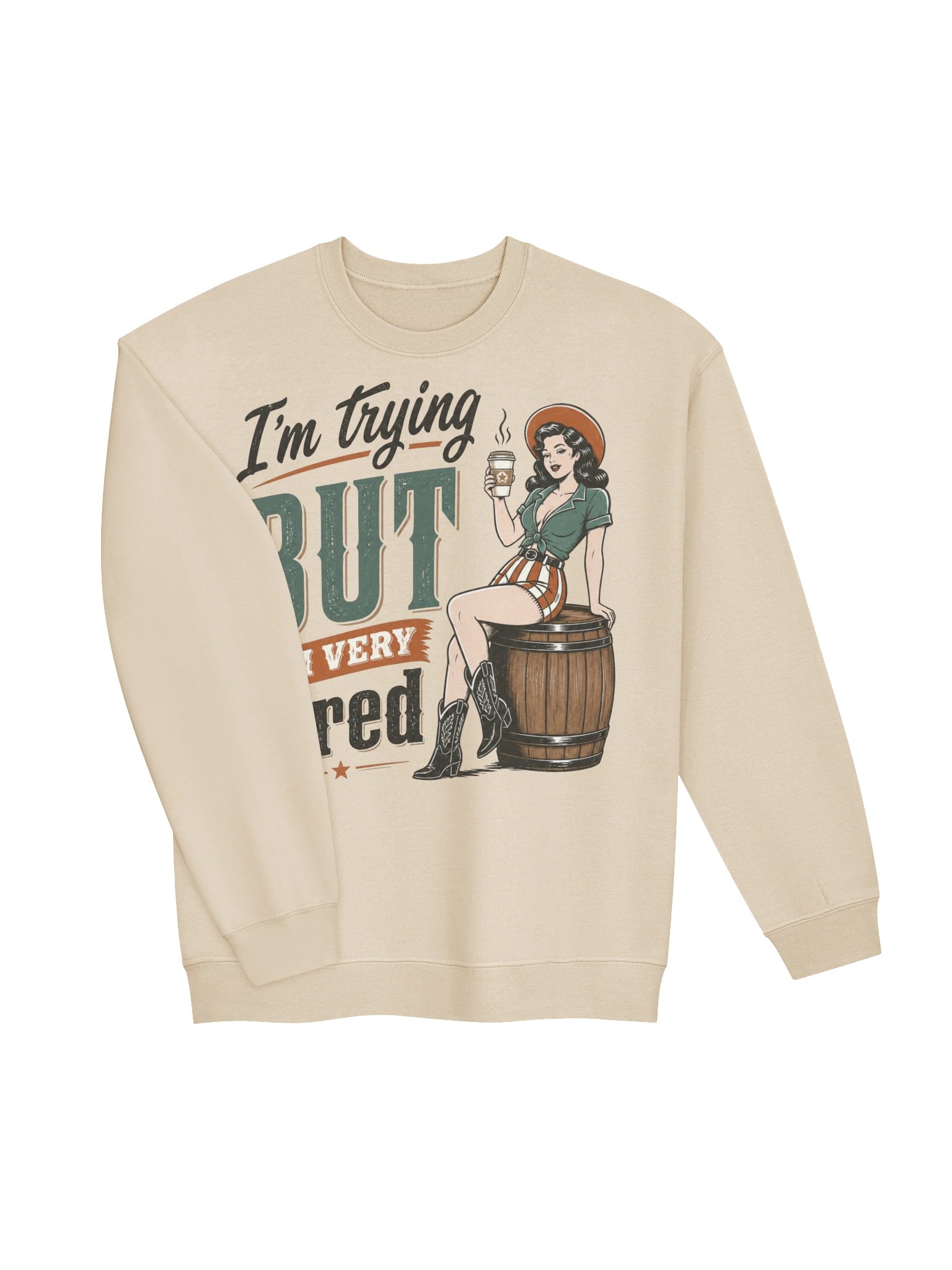 Im Trying - Sweatshirt product image (3)