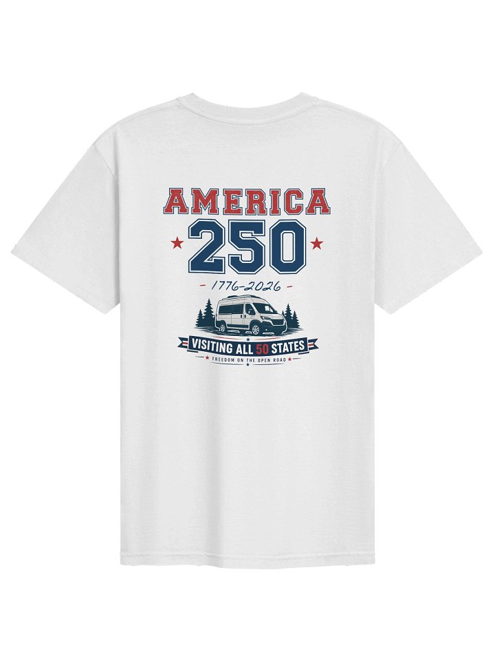 Vancaskeys 250th Anniversary Shirt for 4th of July T-Shirt for Independence Day Tee product image (10)