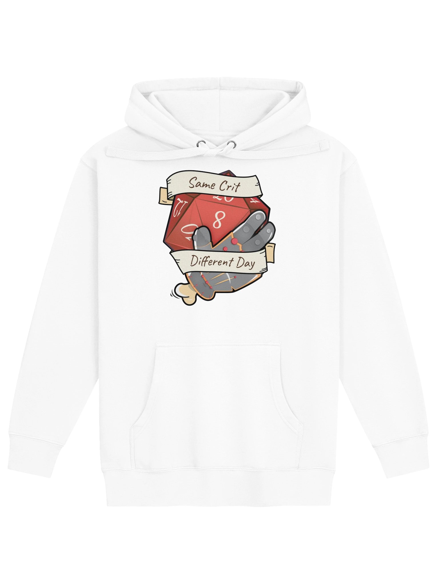 Same Crit Different Day – Knight Hoodie product image (1)