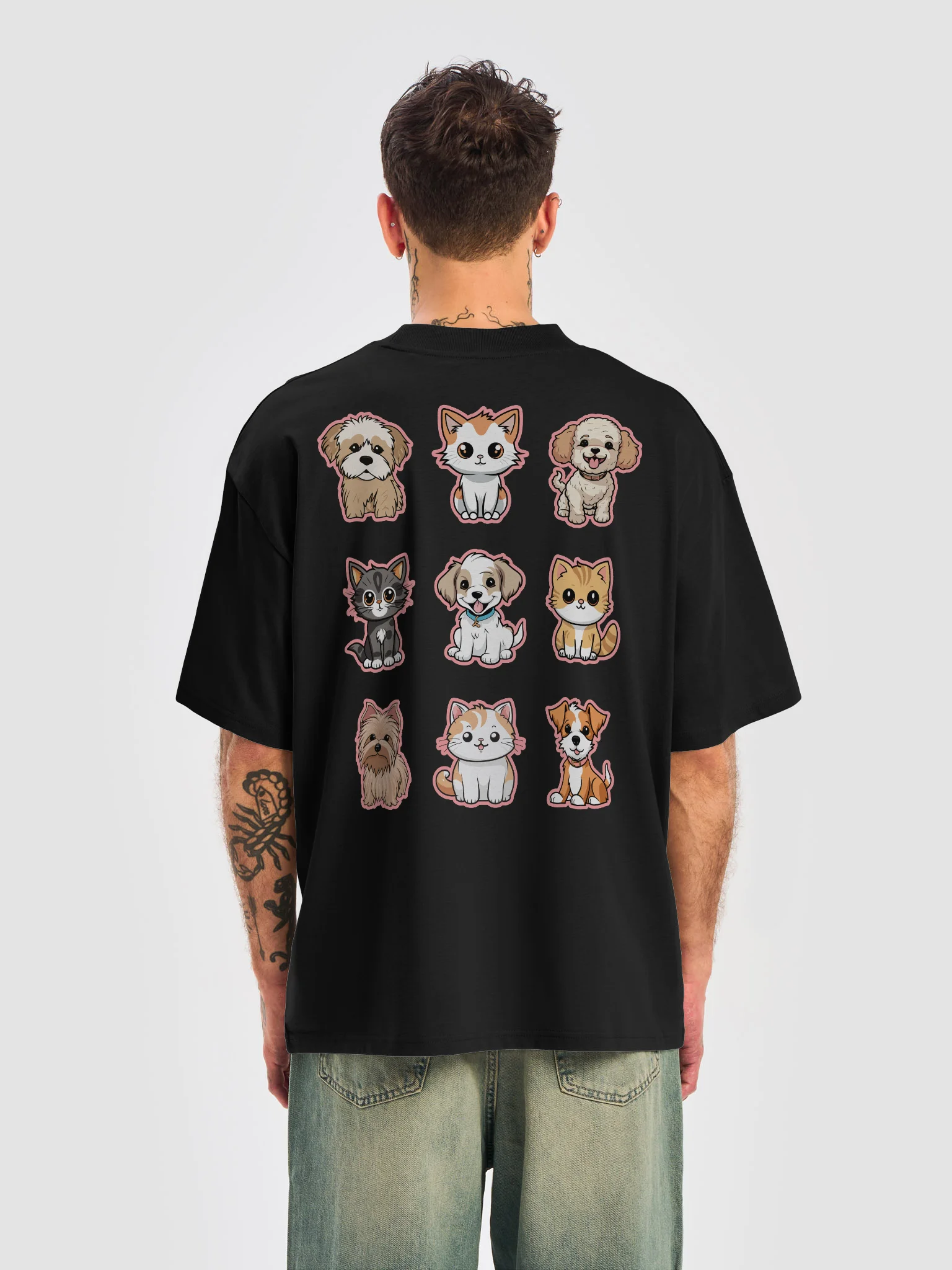 Adopt Don't Shop Oversized Tee product image (5)