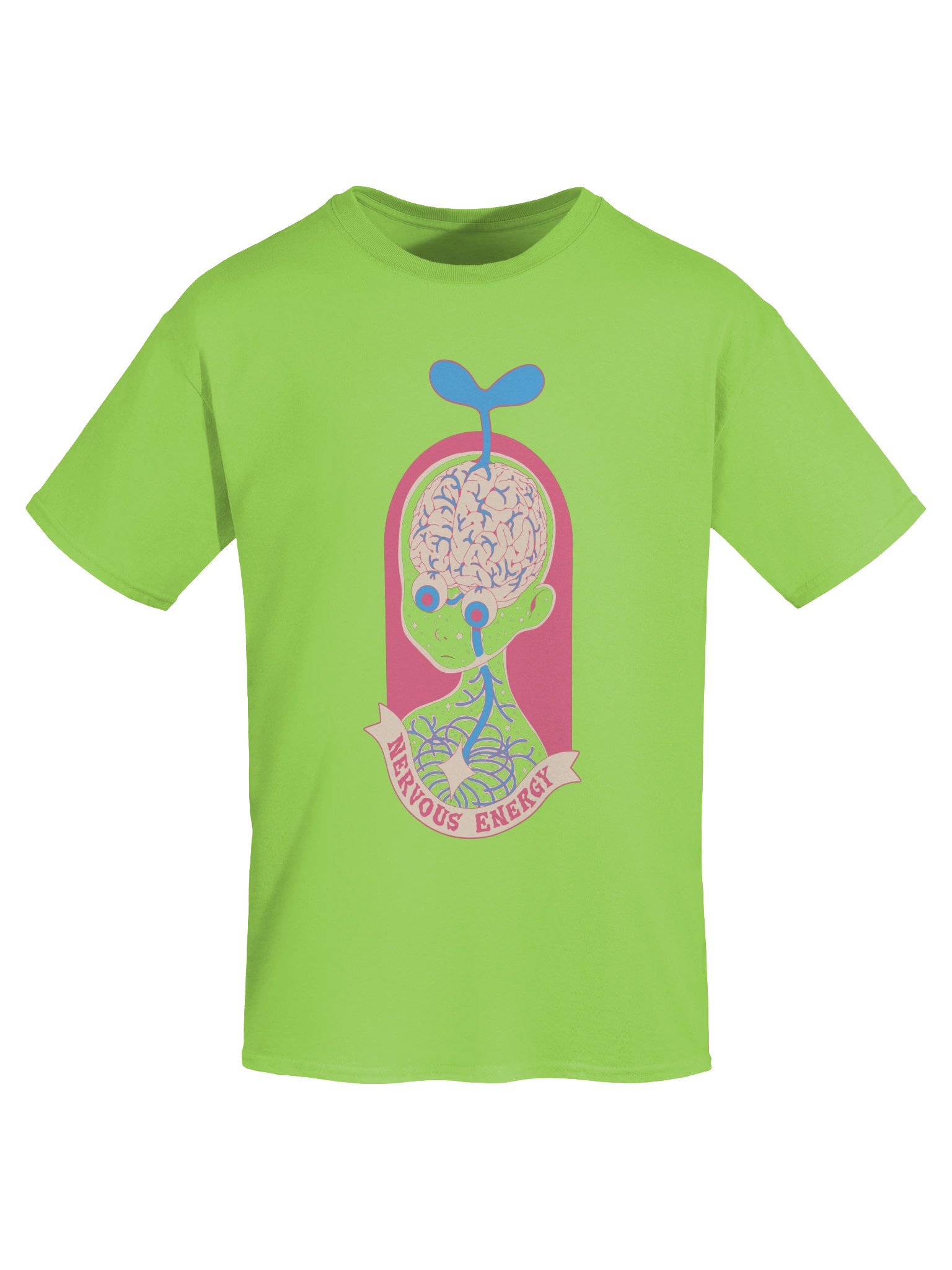 Alt Nervous Energy - Tee - Green product image (5)