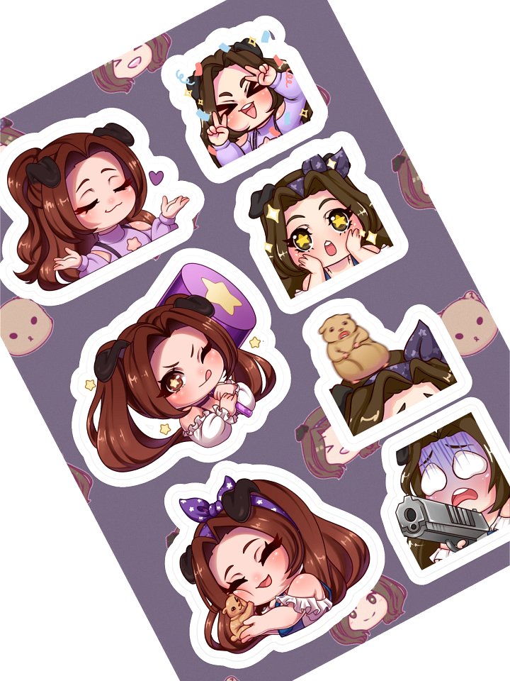 Pudge Sticker collection - Showeezamoh Edition product image (1)