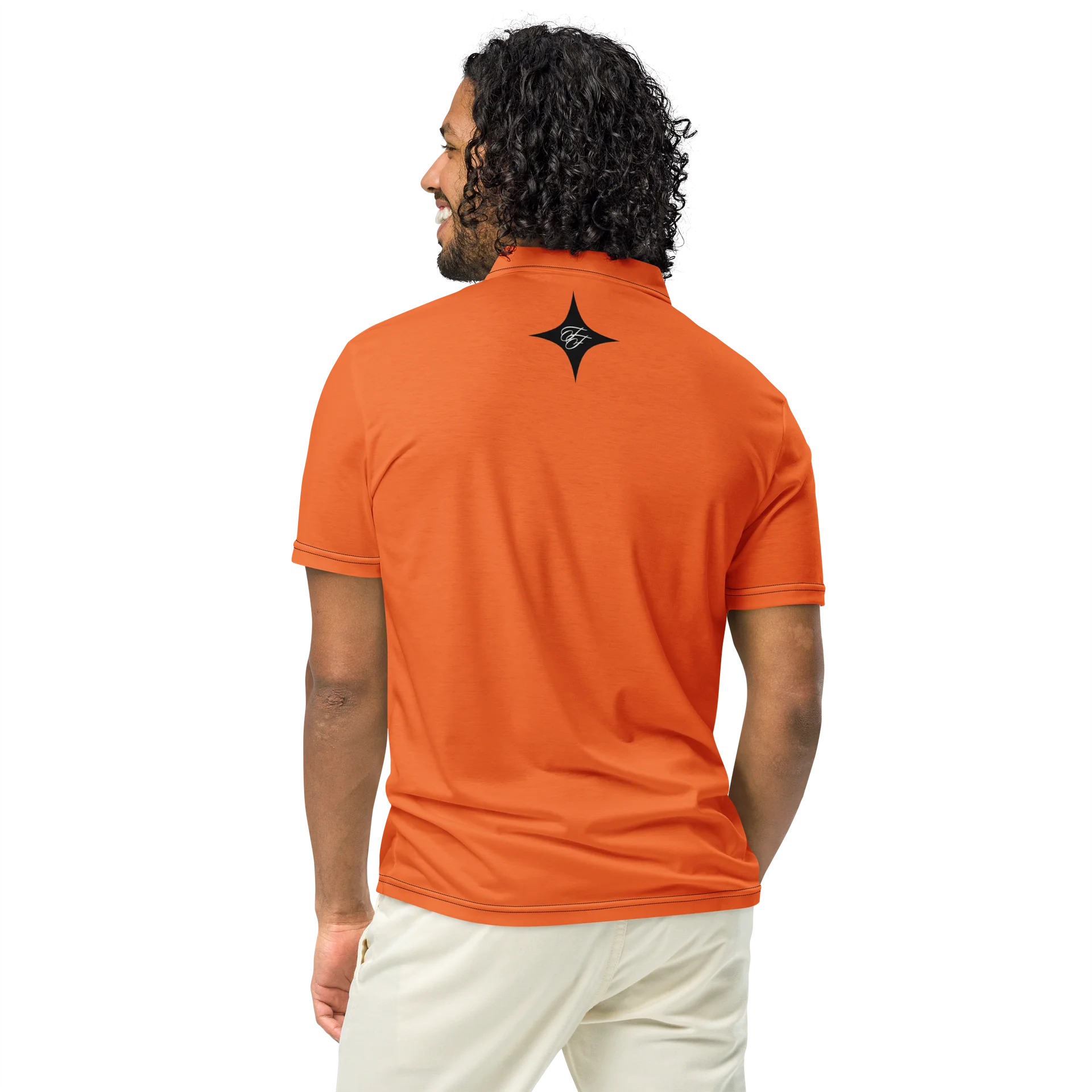 F&F Slim Fit Polo Shirt (ORG) product image (5)