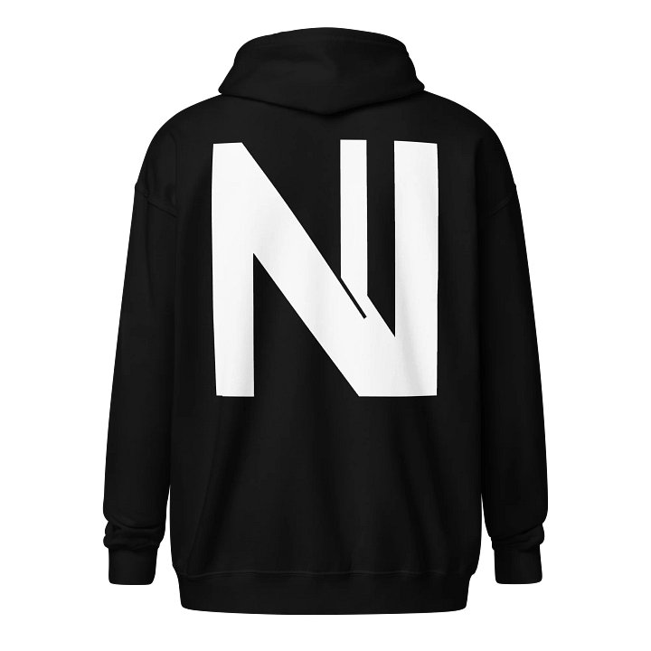 Flaskn zip hoodie (white logo) product image (2)
