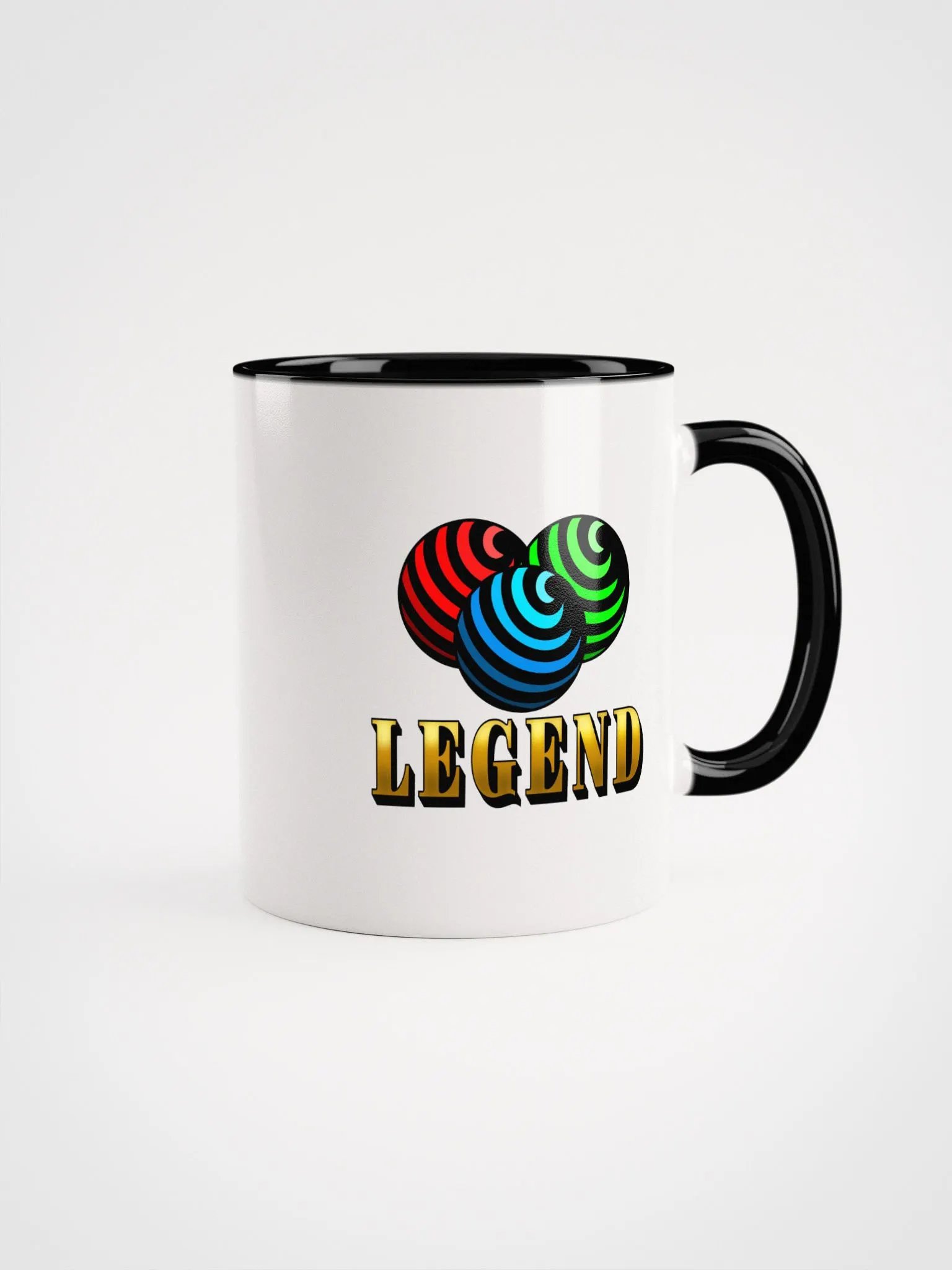Legends White Logo Mug product image (3)