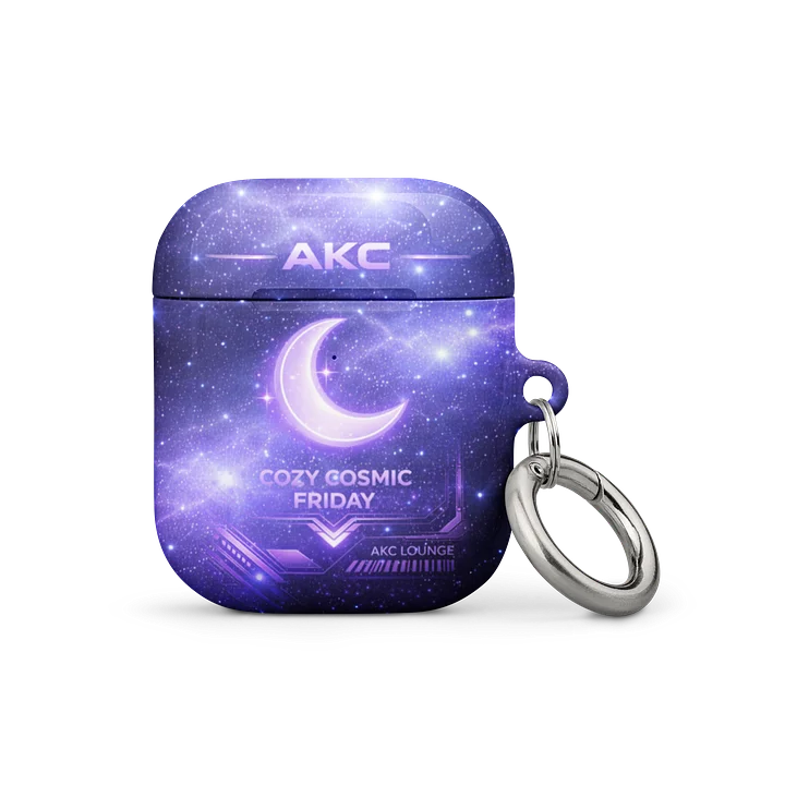 • AKC // Cozy Cosmic Friday AirPods® Case (Gen 1 & Gen 2) | Arkfall Kitty Collective product image (1)
