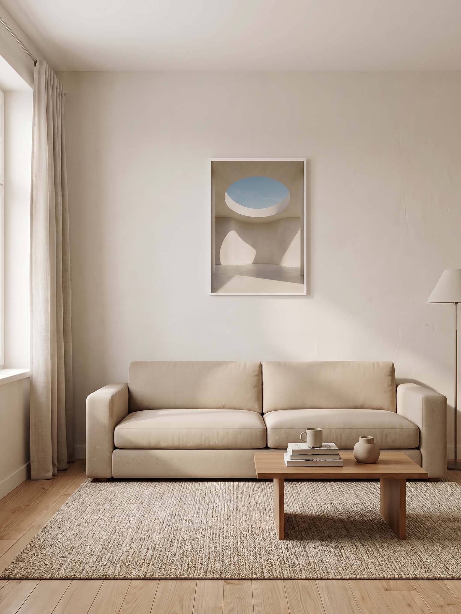 The Quiet Room - Minimalist Architectural Wall Art product image (61)