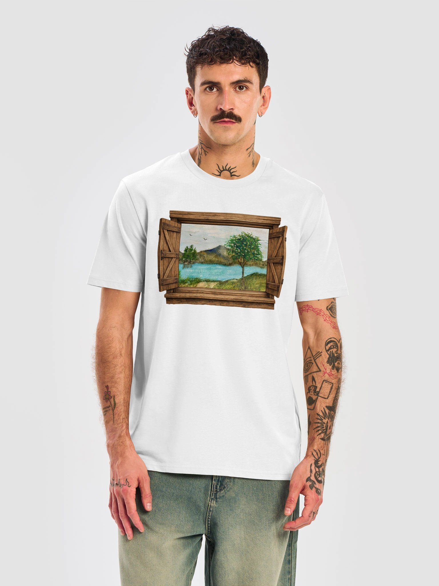 Window to the Soul” – Sandra King Art Tee product image (5)
