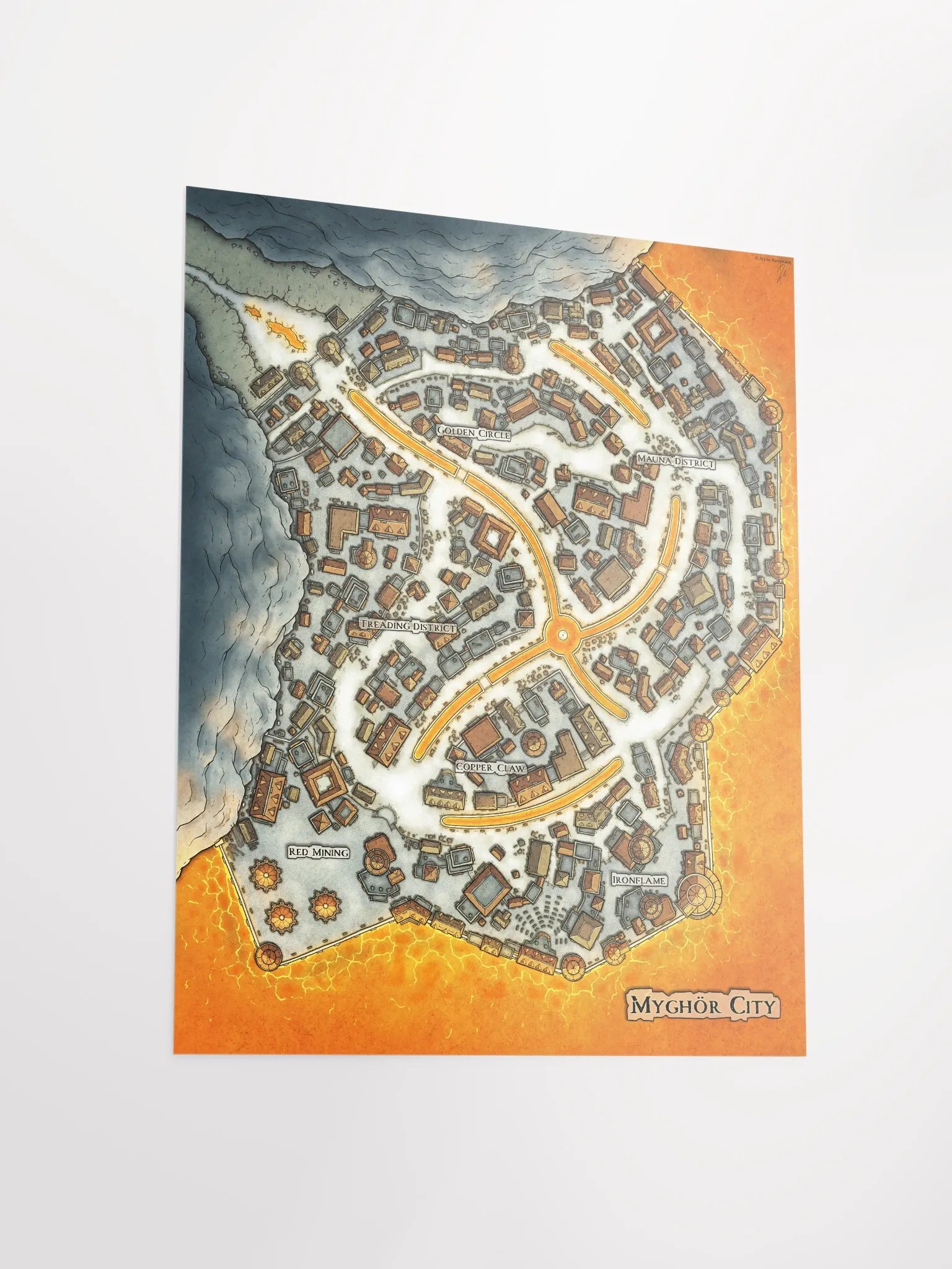 MYGHÖR CITY POSTER 16'' X 20'' product image (3)