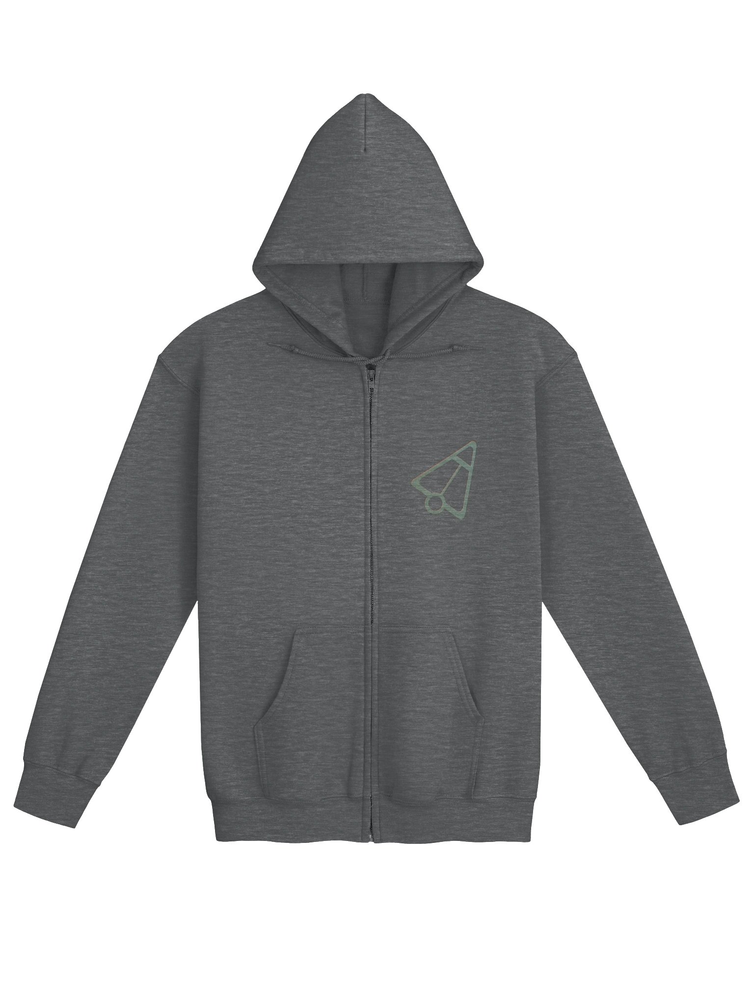Mimizemi Album Art Zip Hoodie (Teal/Dark Heather) product image (1)