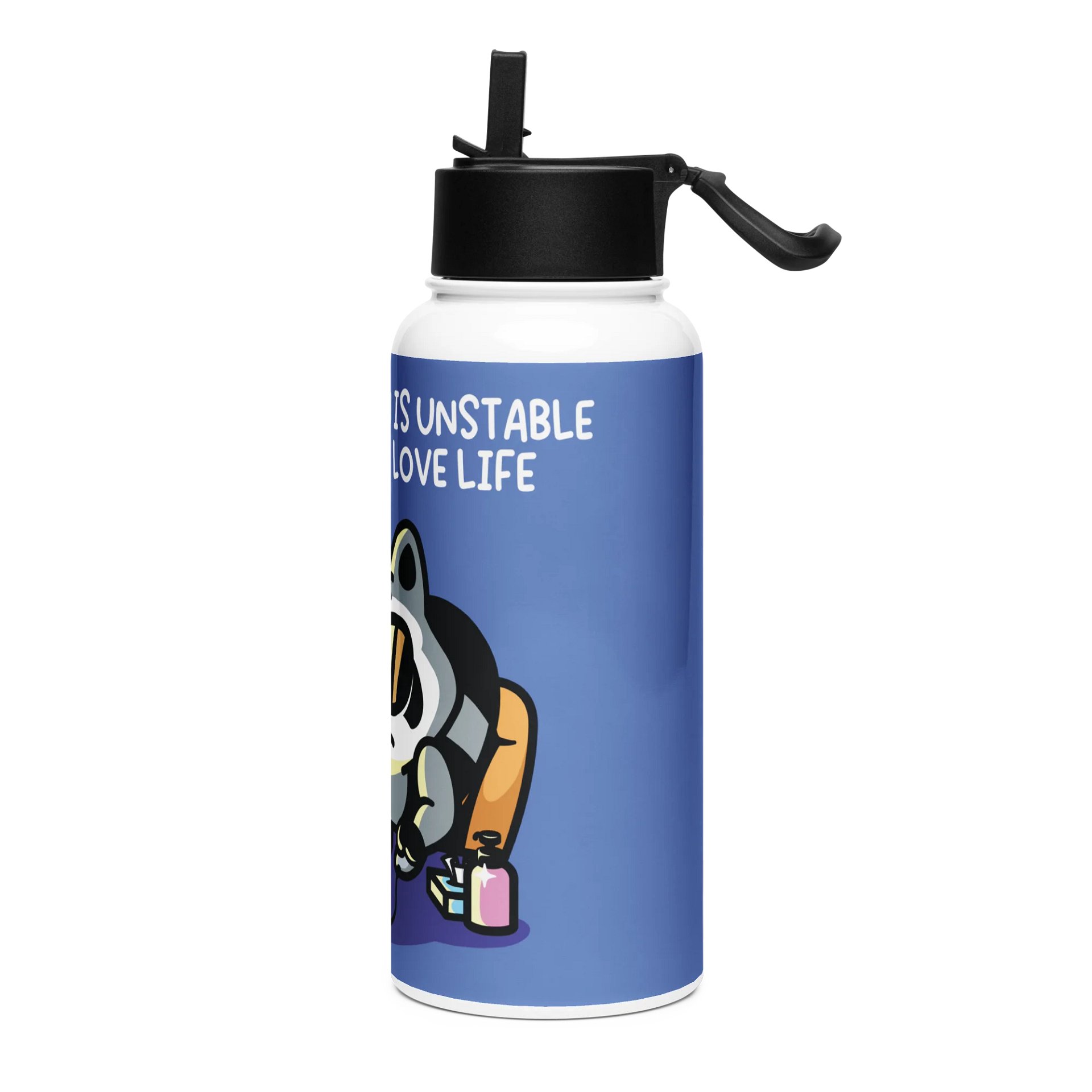 My Connection Is Unstable And So Is My Love Life Stainless Steel Water Bottle product image (3)