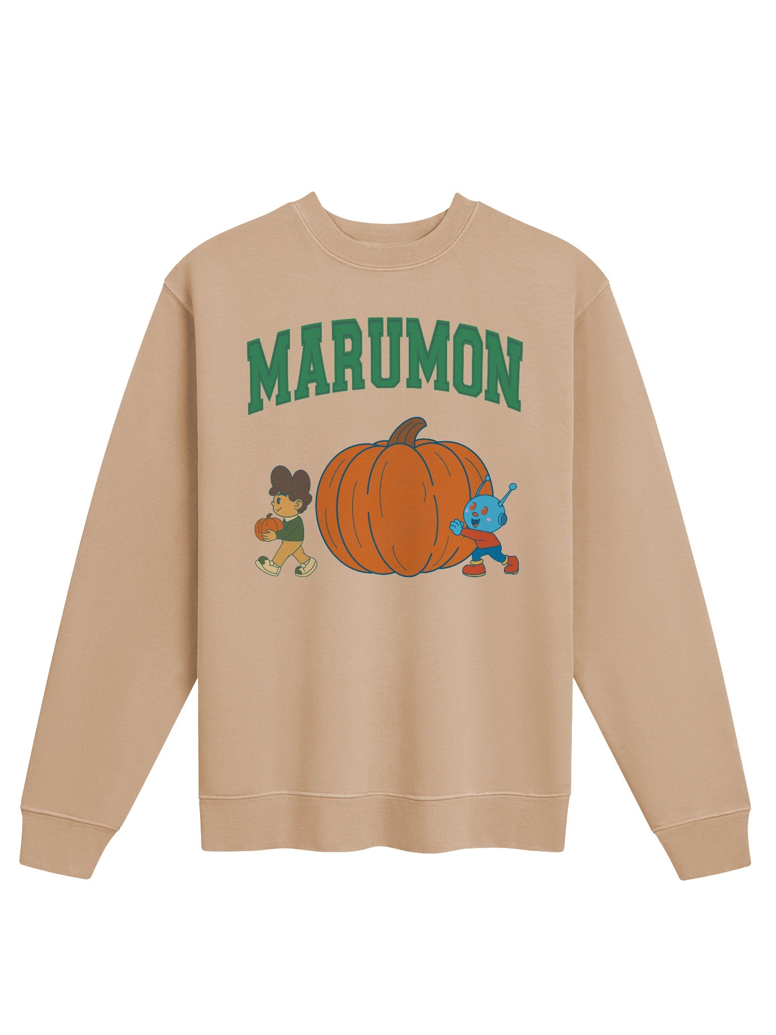 MARUMON FALL HARVEST SWEATSHIRT (GREEN) product image (1)
