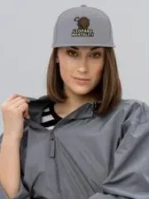 Leopard Mentality™ Snapback Hat | Structured Flat-Brim Cap product image (2)