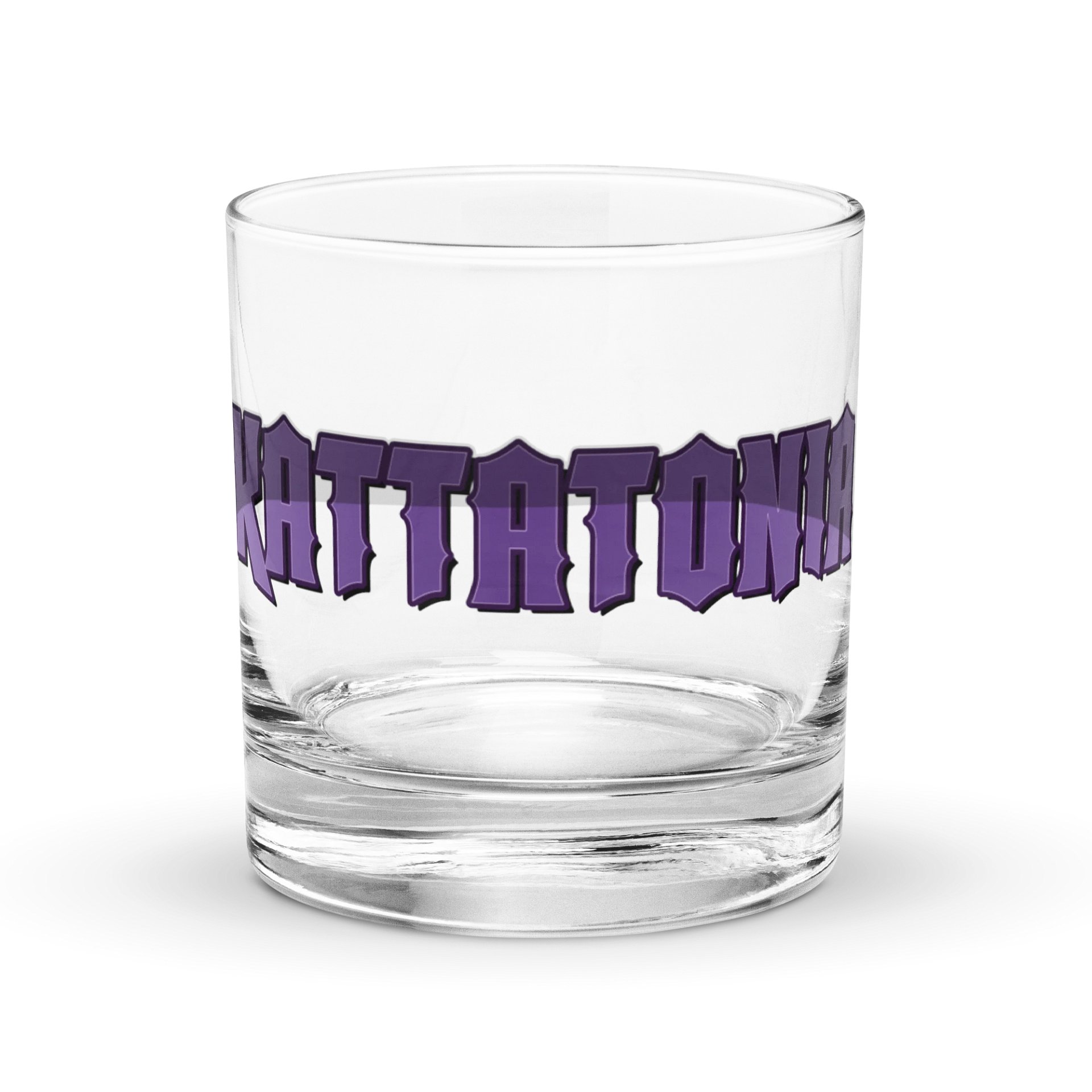 Kattatonia Name Rocks Glass product image (1)