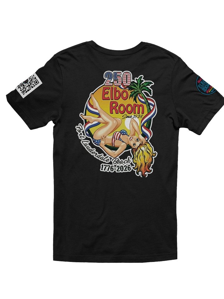 The Elbo Room "Camilo" Carved Barstool Social Club Tee product image (10)