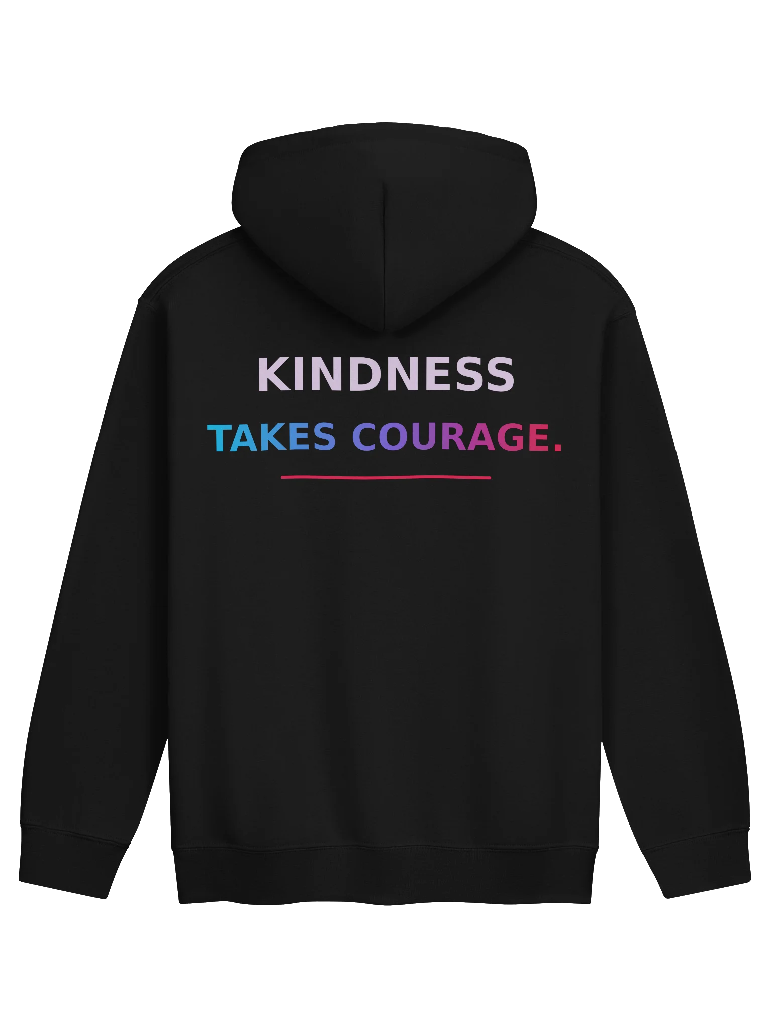 Soft Is Not Weak | Kindness Takes Courage Hoodie product image (2)