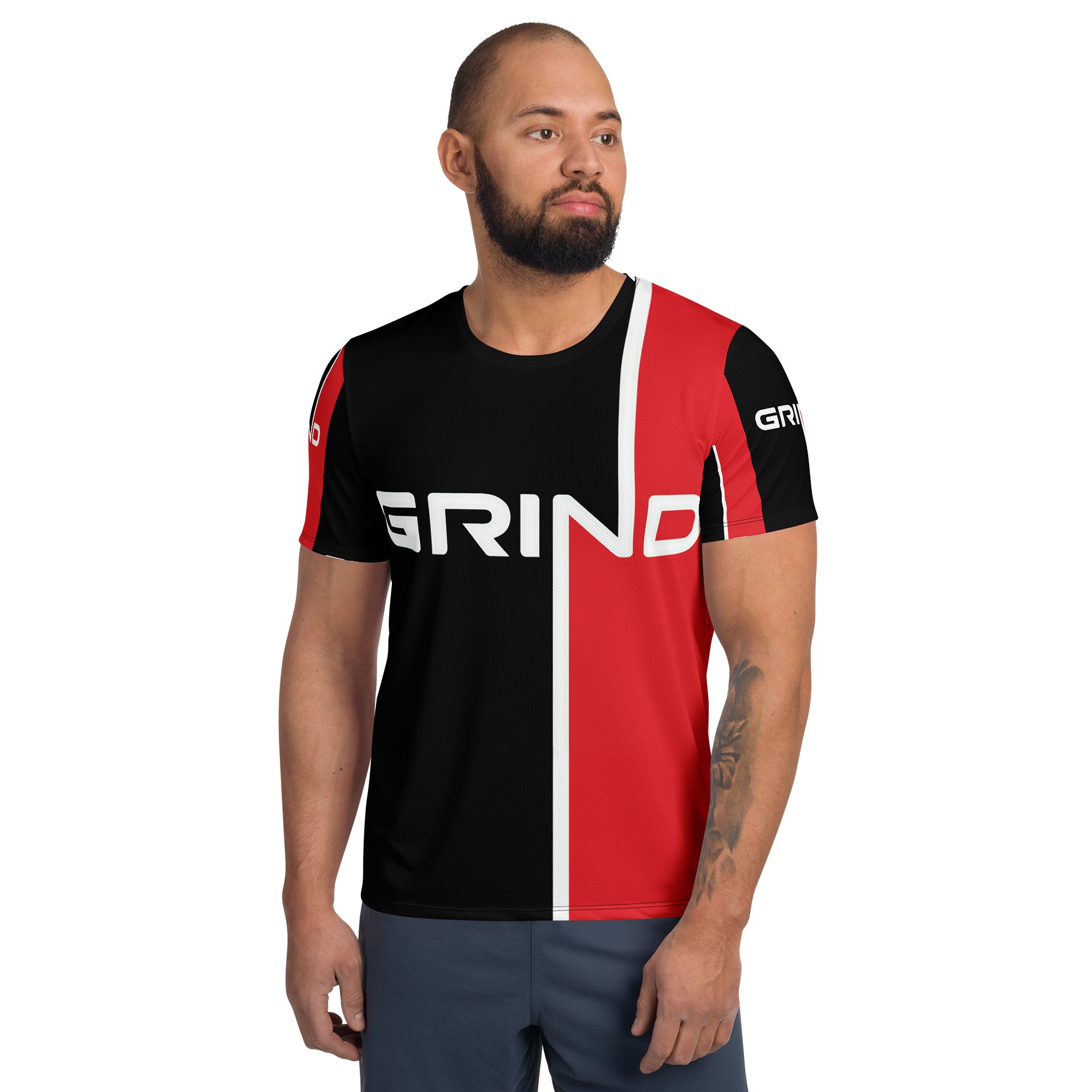 Grind Split Identity All-Over Athletic Tee product image (1)