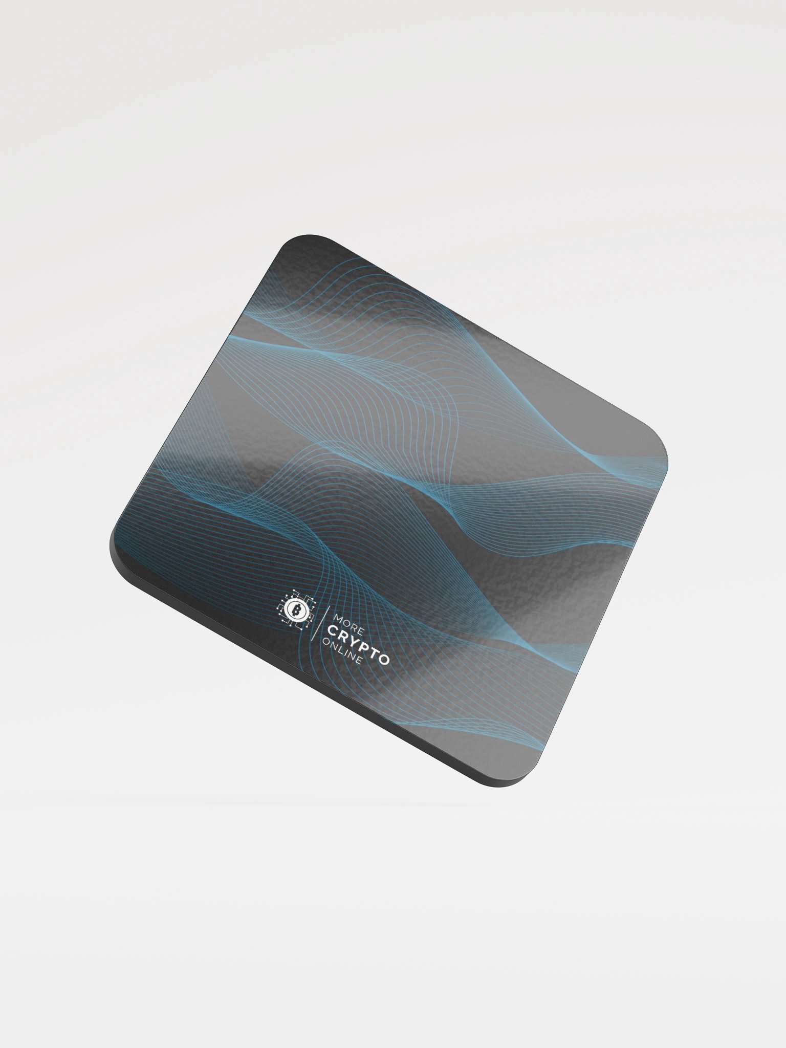 MCO Cork Coaster Waves Black product image (2)