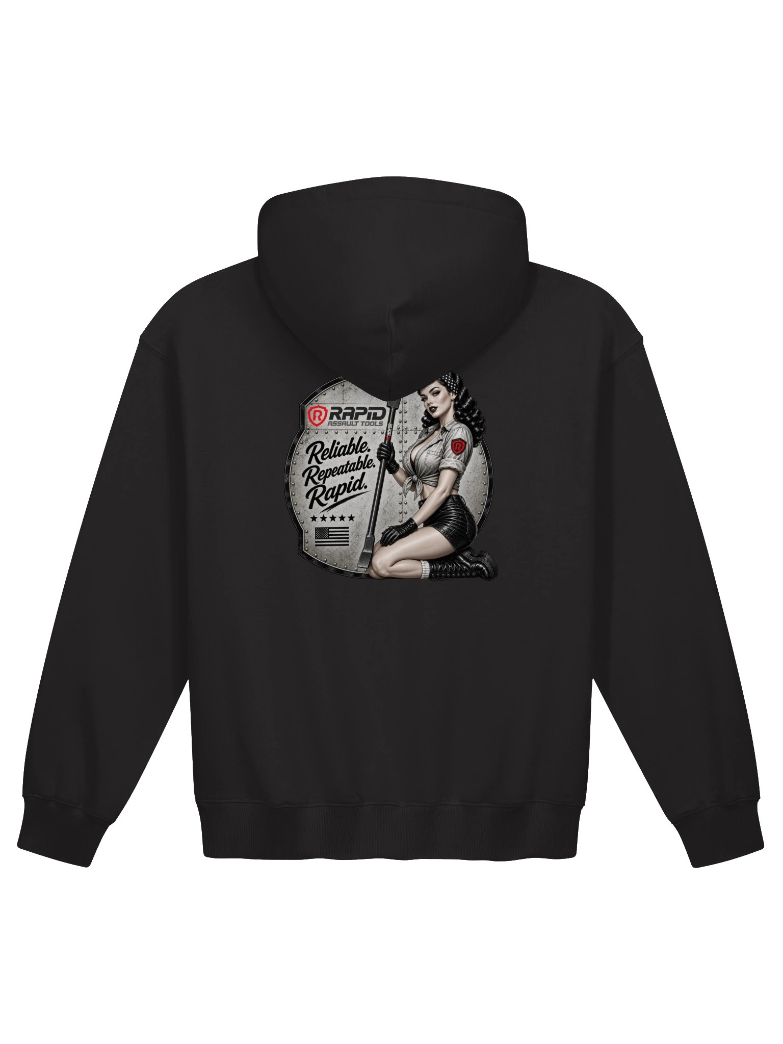 RAT Pin-Up French Terry Hoodie product image (2)