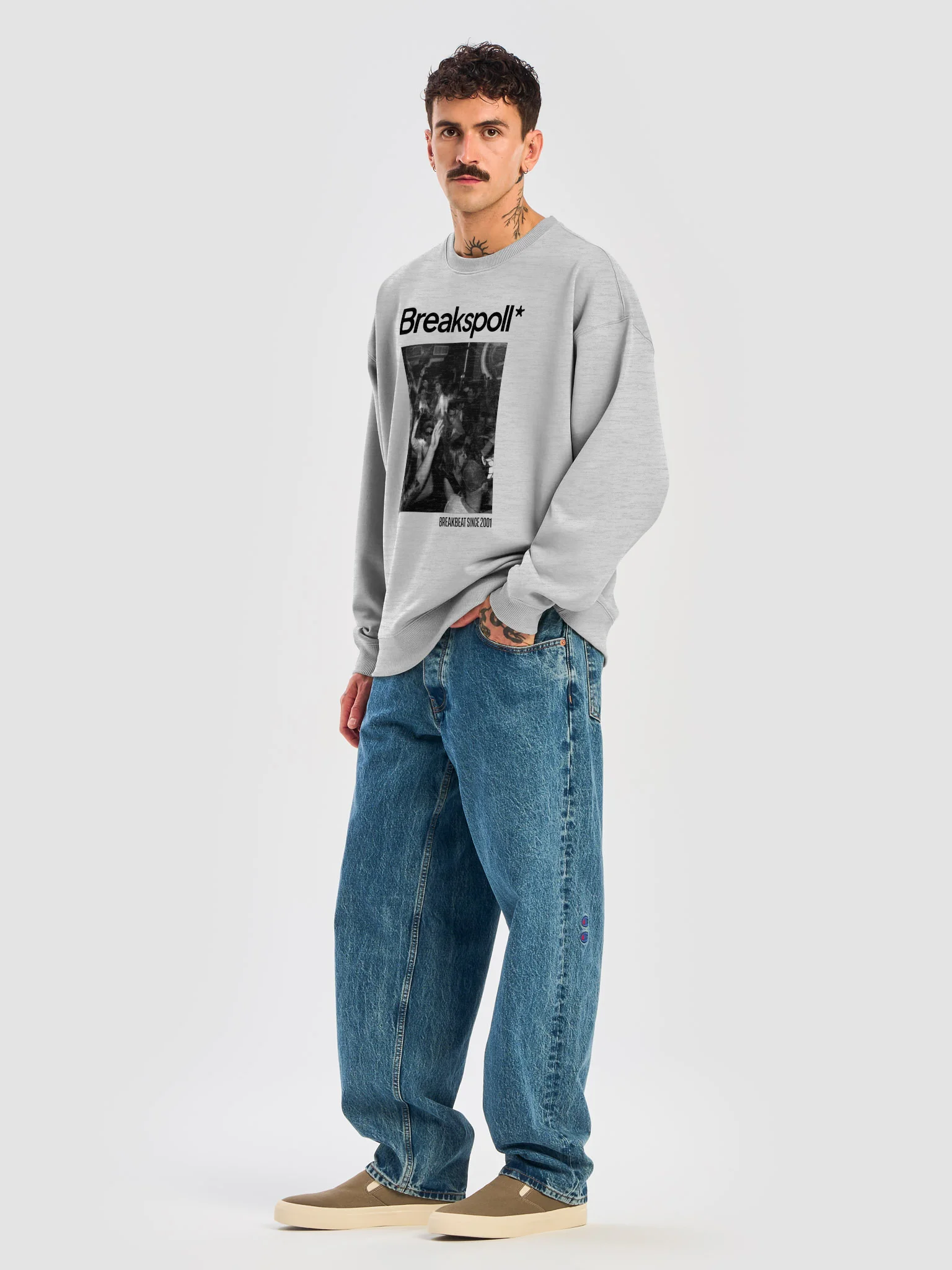 Breakspoll 2026 Vintage Oversize Sweatshirt product image (8)