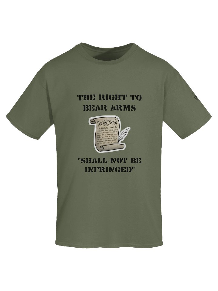 Second Amendment We the People Scroll Gildan Heavyweight T-Shirt product image (1)