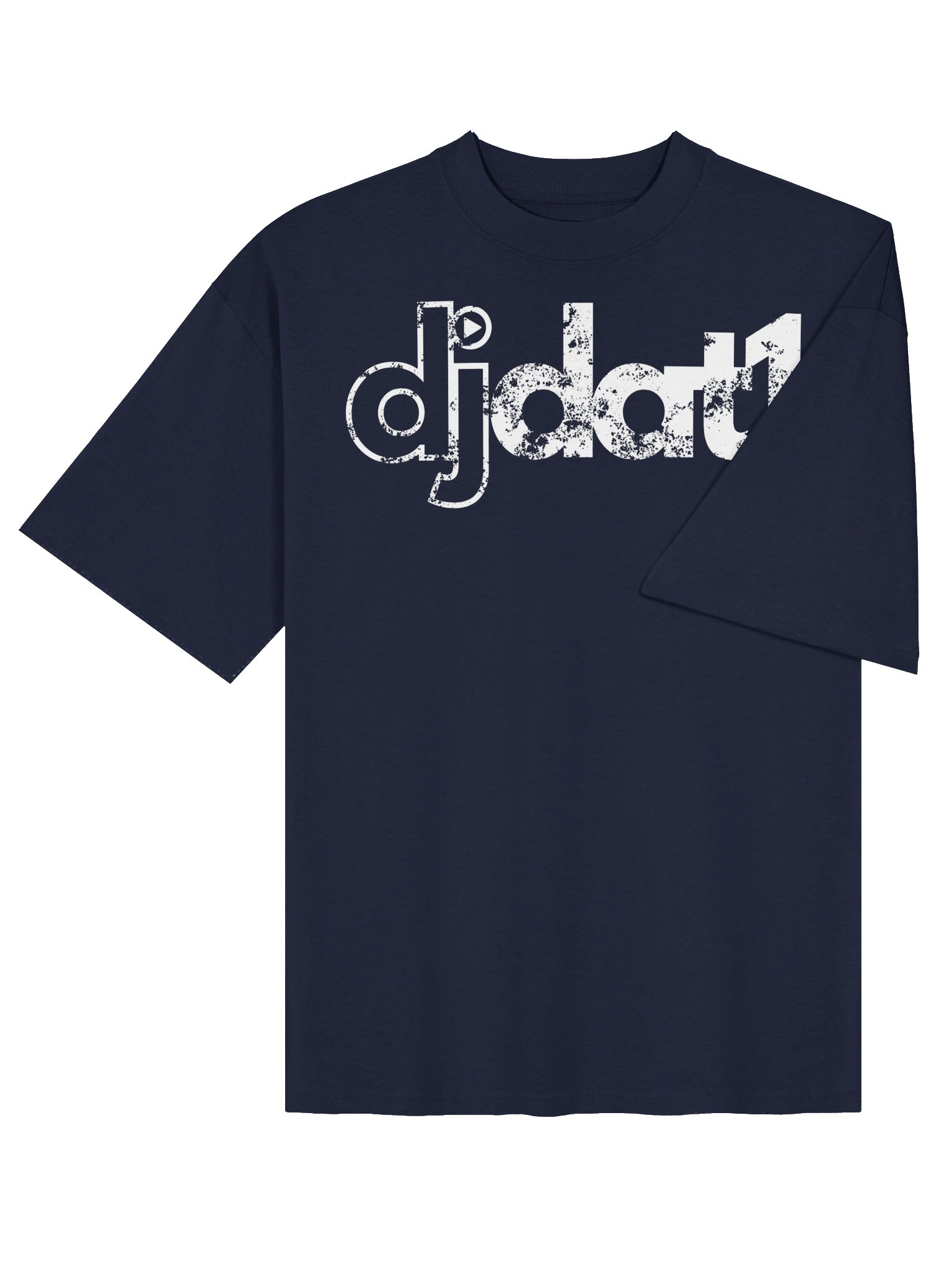 DJ DAT1 Grunge Oversized Tee product image (4)