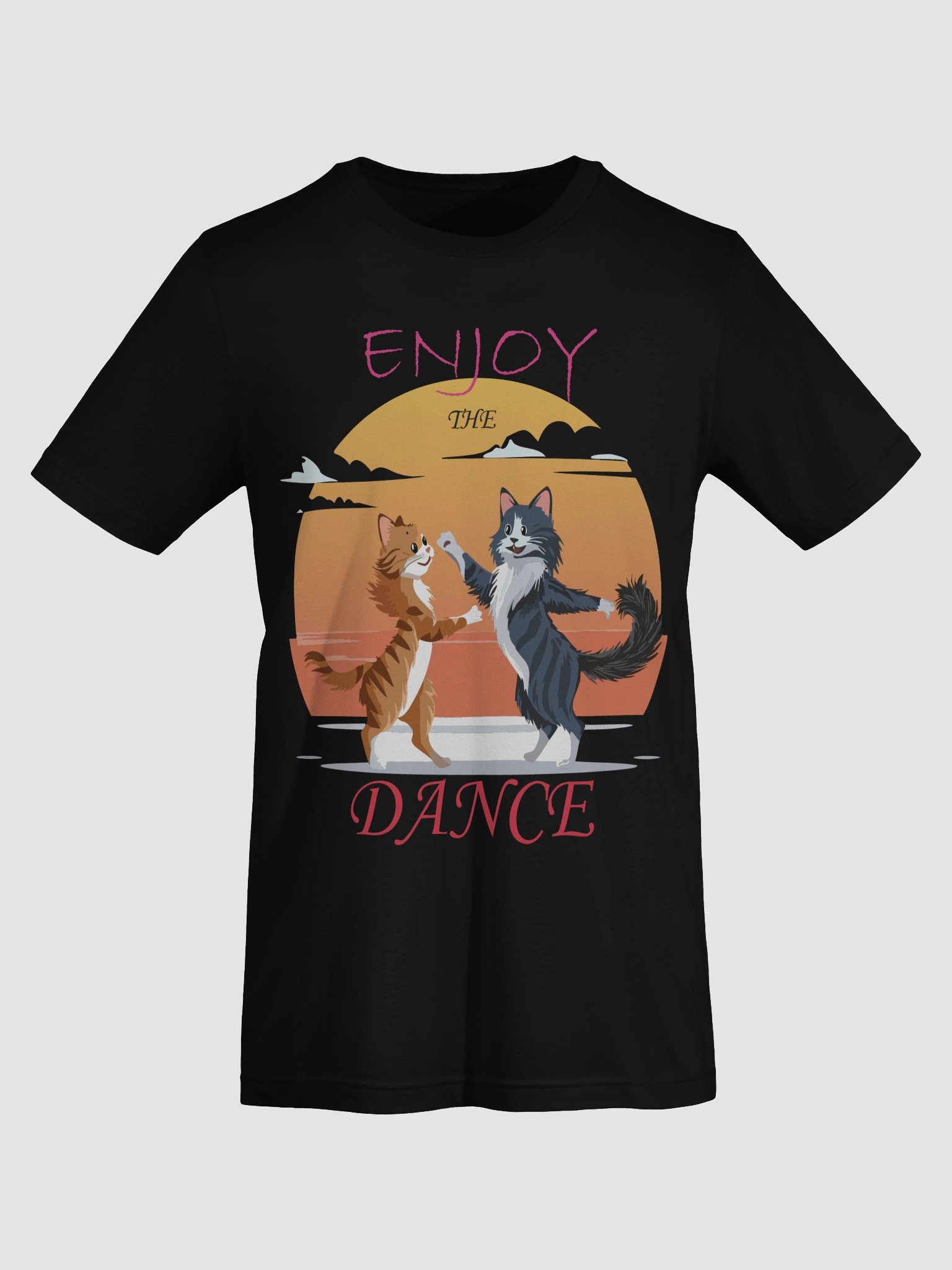 Sunset Dance Cats T-Shirt product image (7)