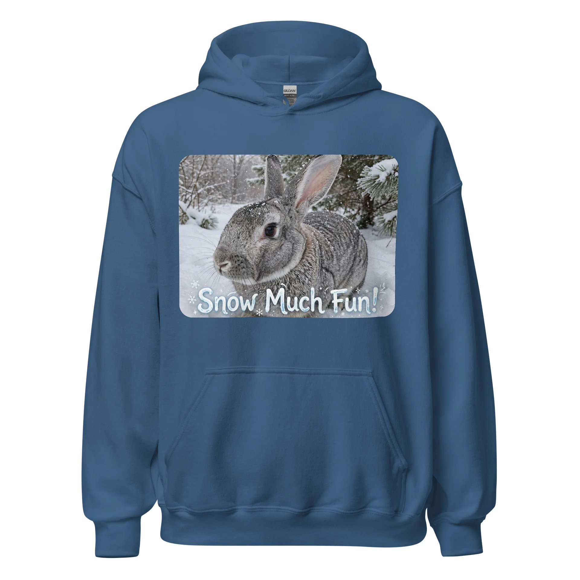Snow Much Fun Rabbit Hoodie product image (1)