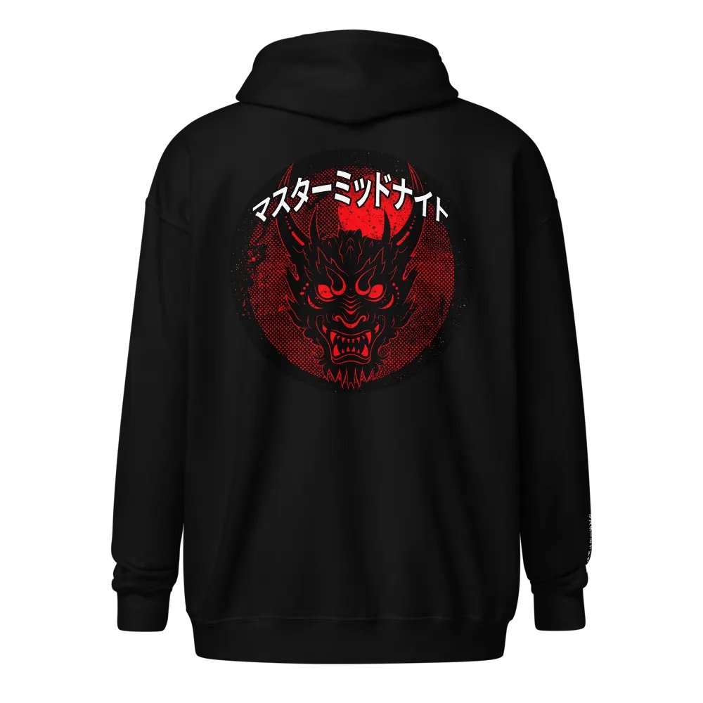 Midnight Oni Blend Zip Hoodie product image (5)