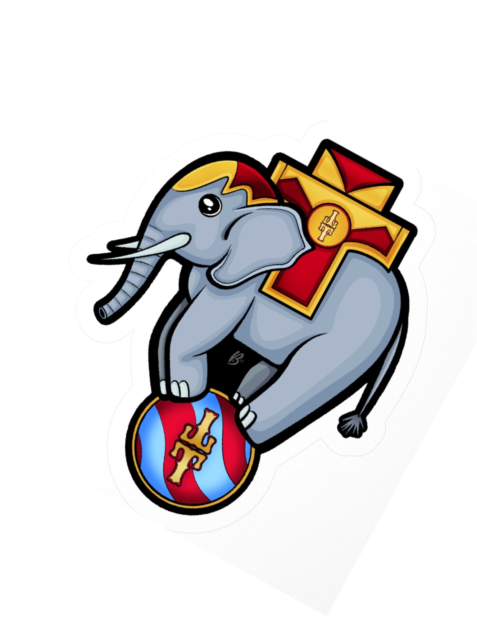 The Circus 🎪 Kiss-Cut Sticker product image (2)