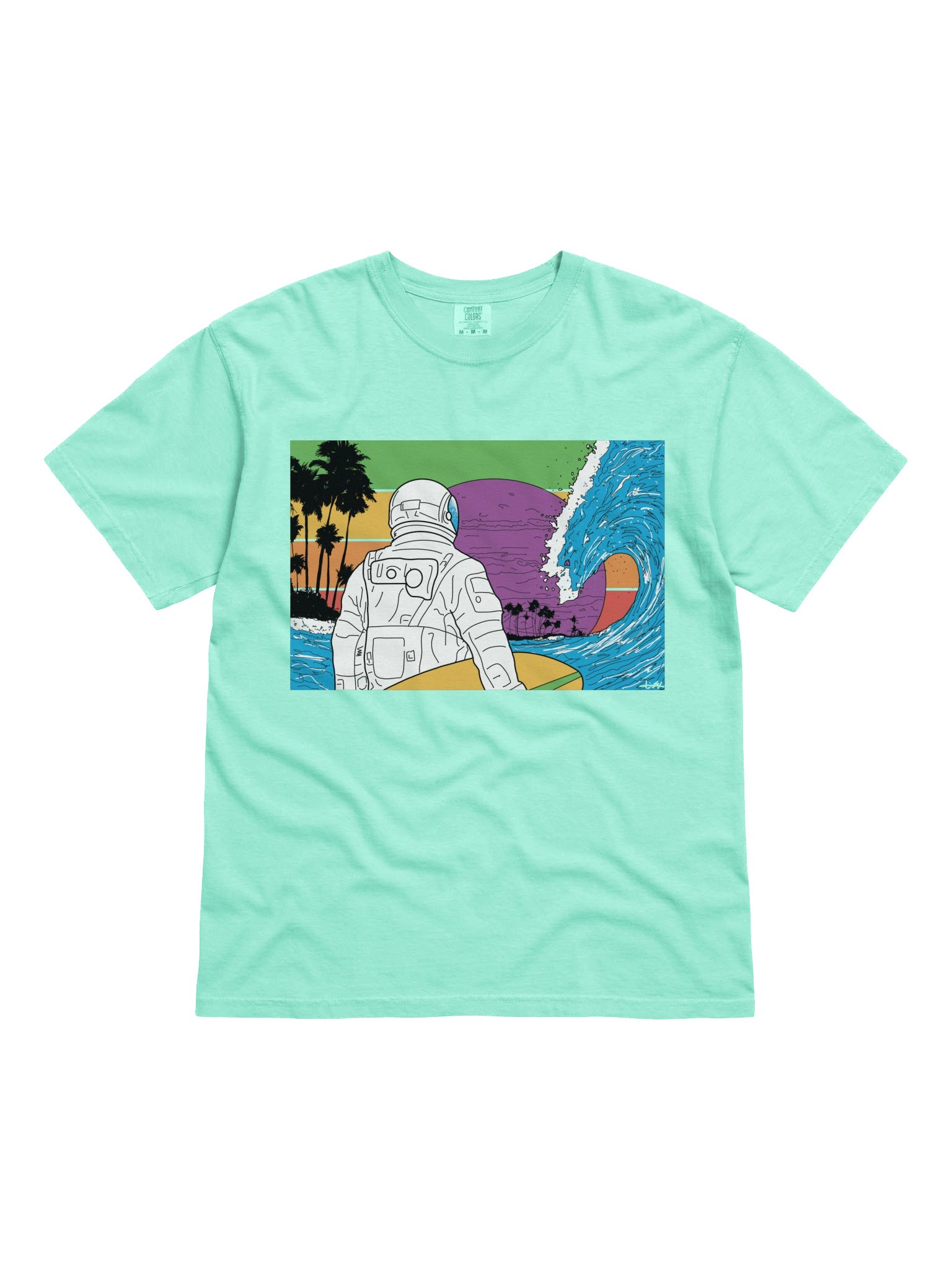 Learning to Ride the Waves of the Future Tee product image (2)