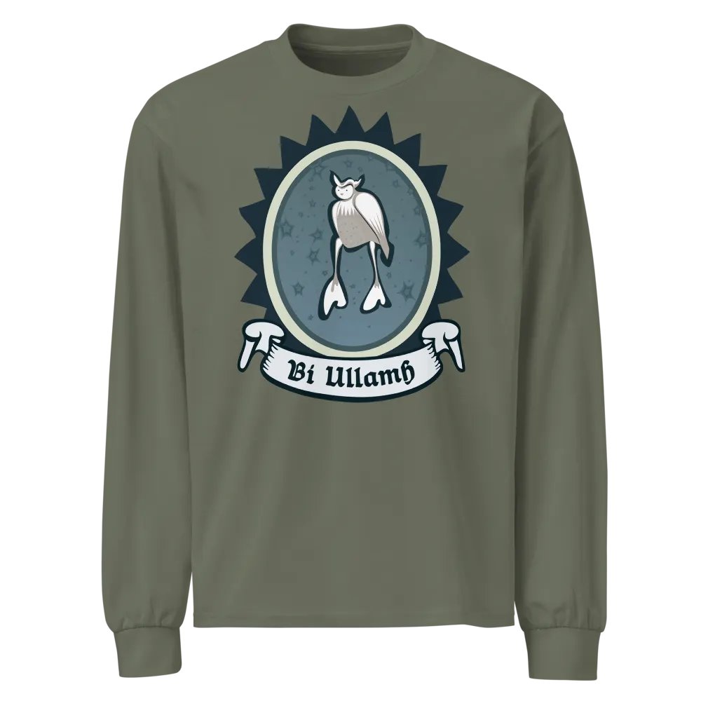Ulchabhán Bí Ullamh AS Colour Premium Meáchan Trom Léine Sleeve Fada (Front Patch) product image (1)