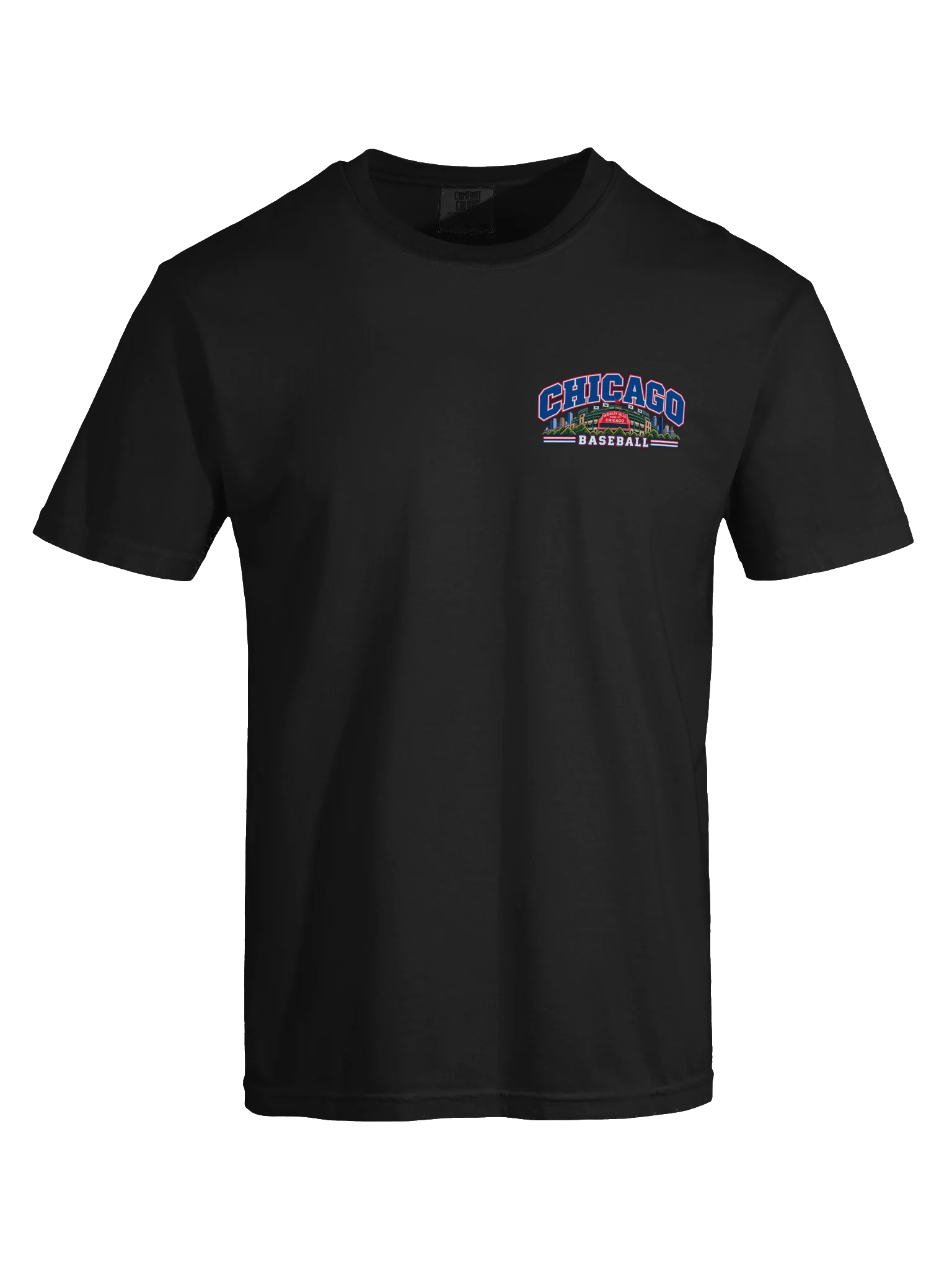 Chicago Northside Baseball 2026 Animated Player Back Print T-Shirt product image (9)