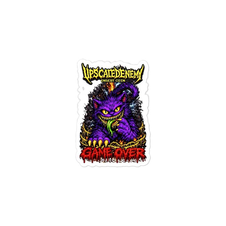 Kiss-Cut ‘Game Over’ Sticker product image (1)