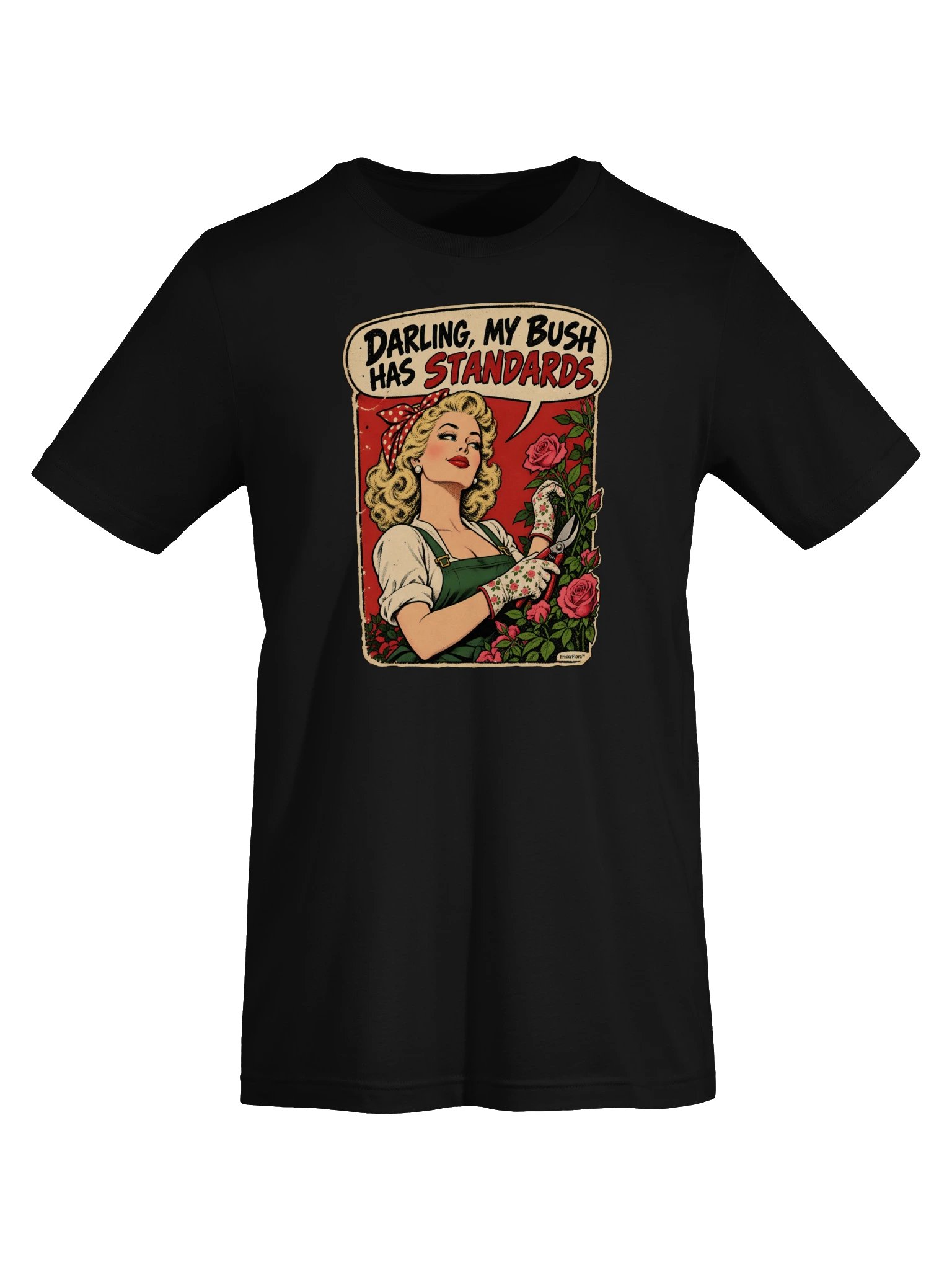 Darling, My Bush Has Standards Pin-Up Supersoft Tee product image (31)