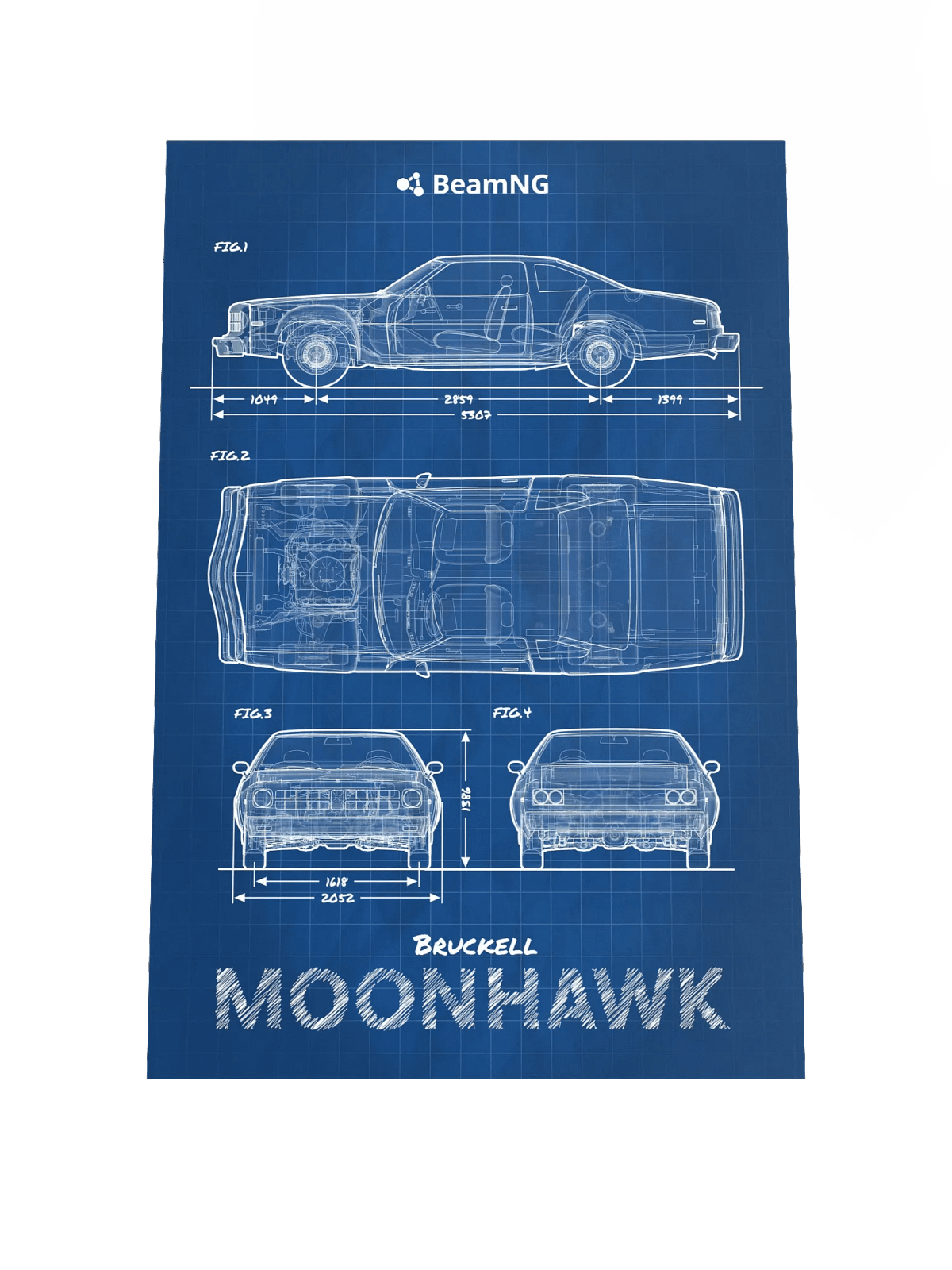 Moonbeam ページ Bruckell Moonhawk Blueprint Poster | BeamNG