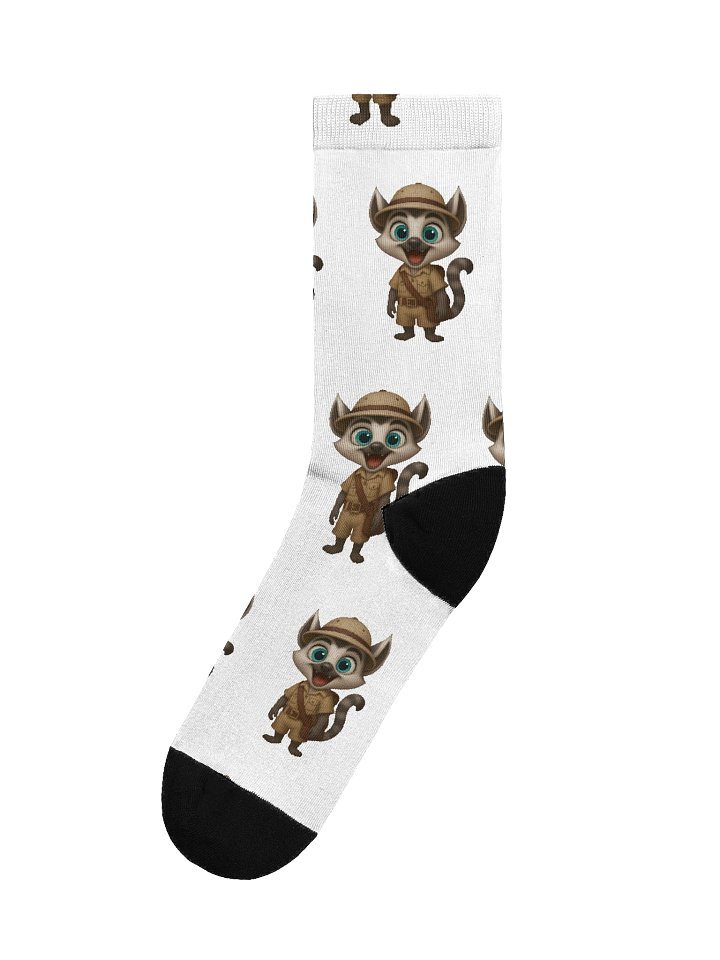 Super awsome Socks jungle lemur product image (1)
