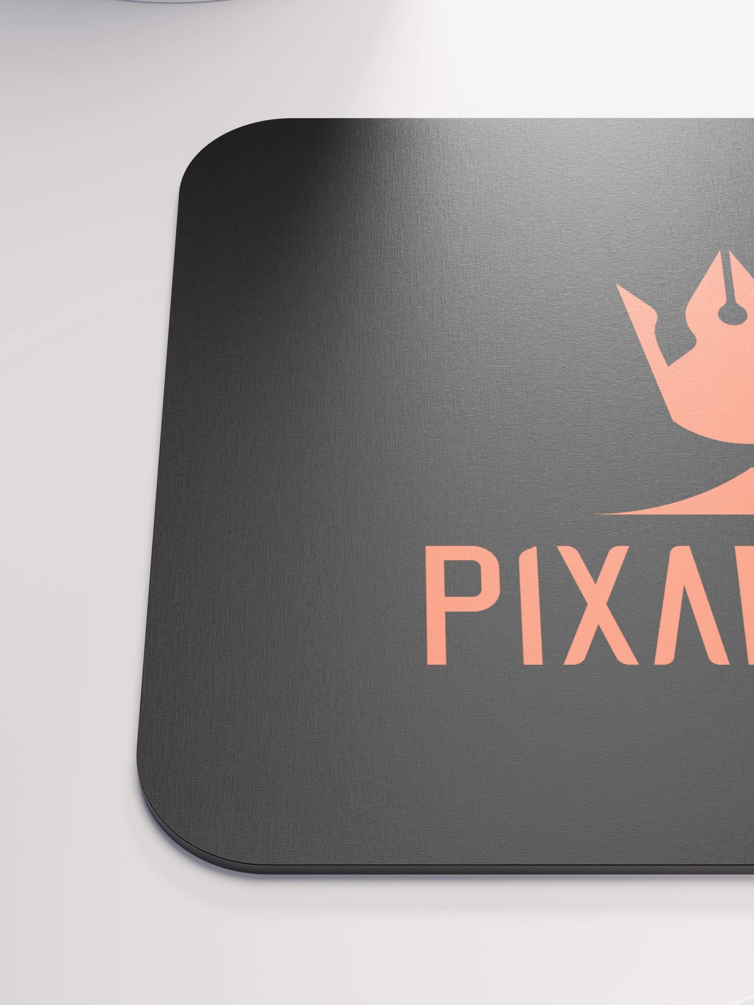 Pixaroma Orange Logo Mouse Pad (Black Edition) product image (6)