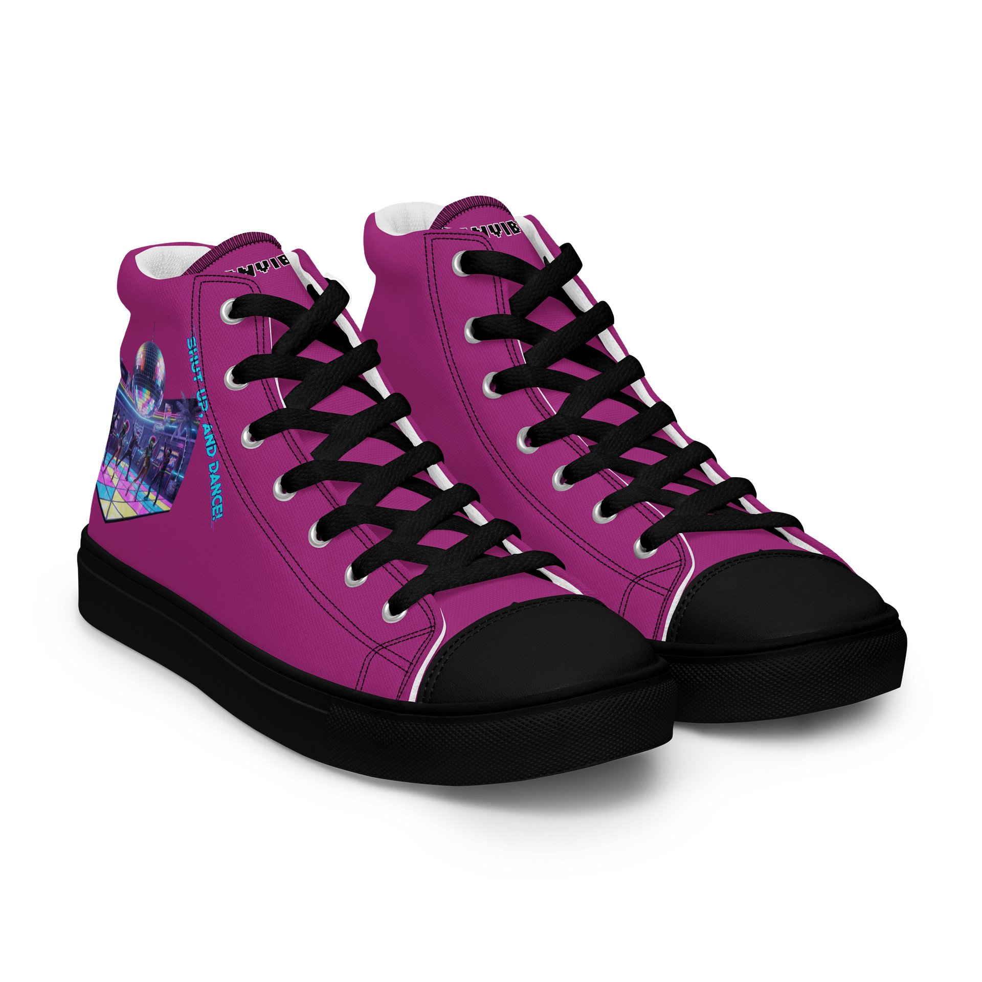 Shut up - Hightops - pink product image (8)