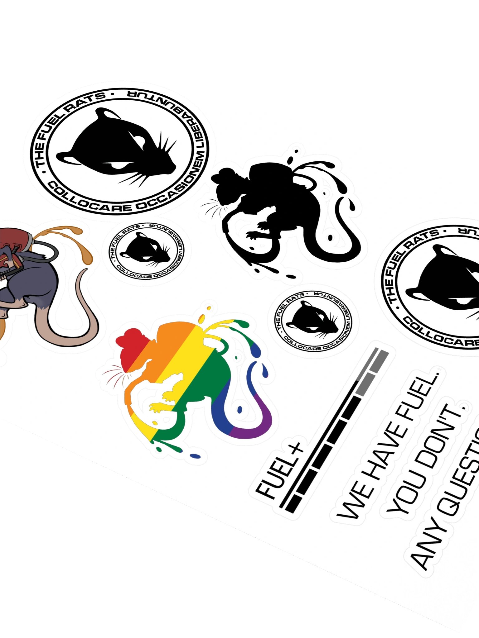 Fuel Rat Sticker Sheet product image (2)