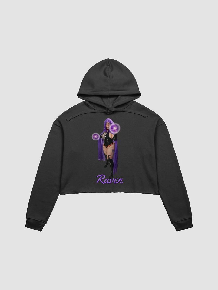 Raven Crop Hoodie product image (3)