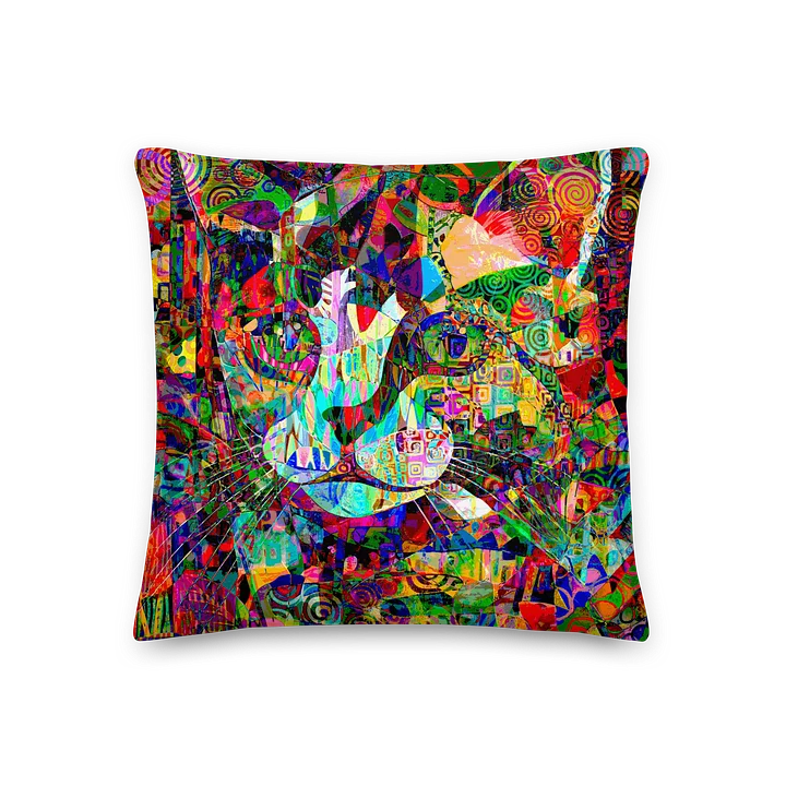 Whiskers in Wonderland Pillow product image (1)