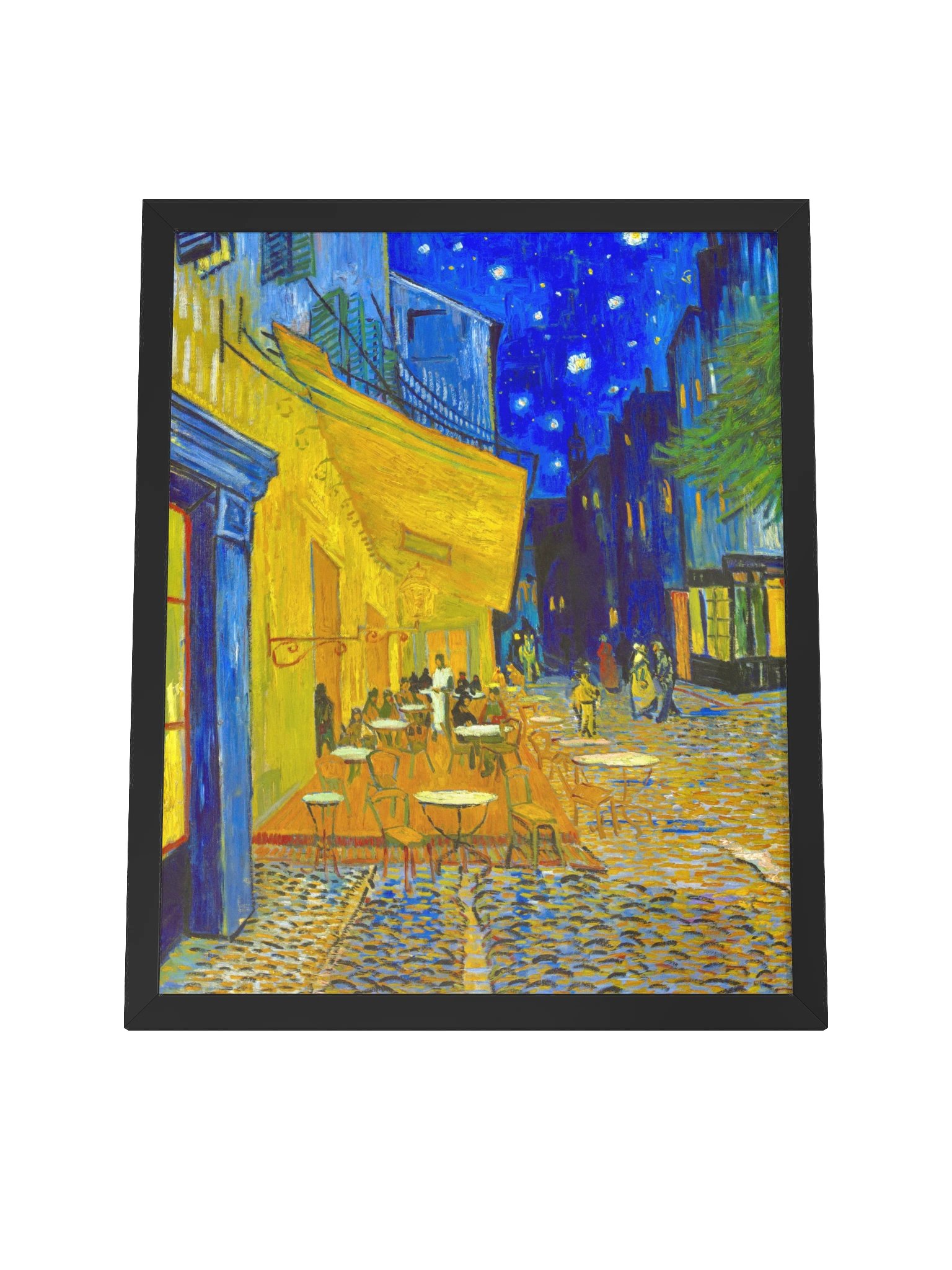 Café Terrace at Night — Large Framed Matte Poster product image (8)