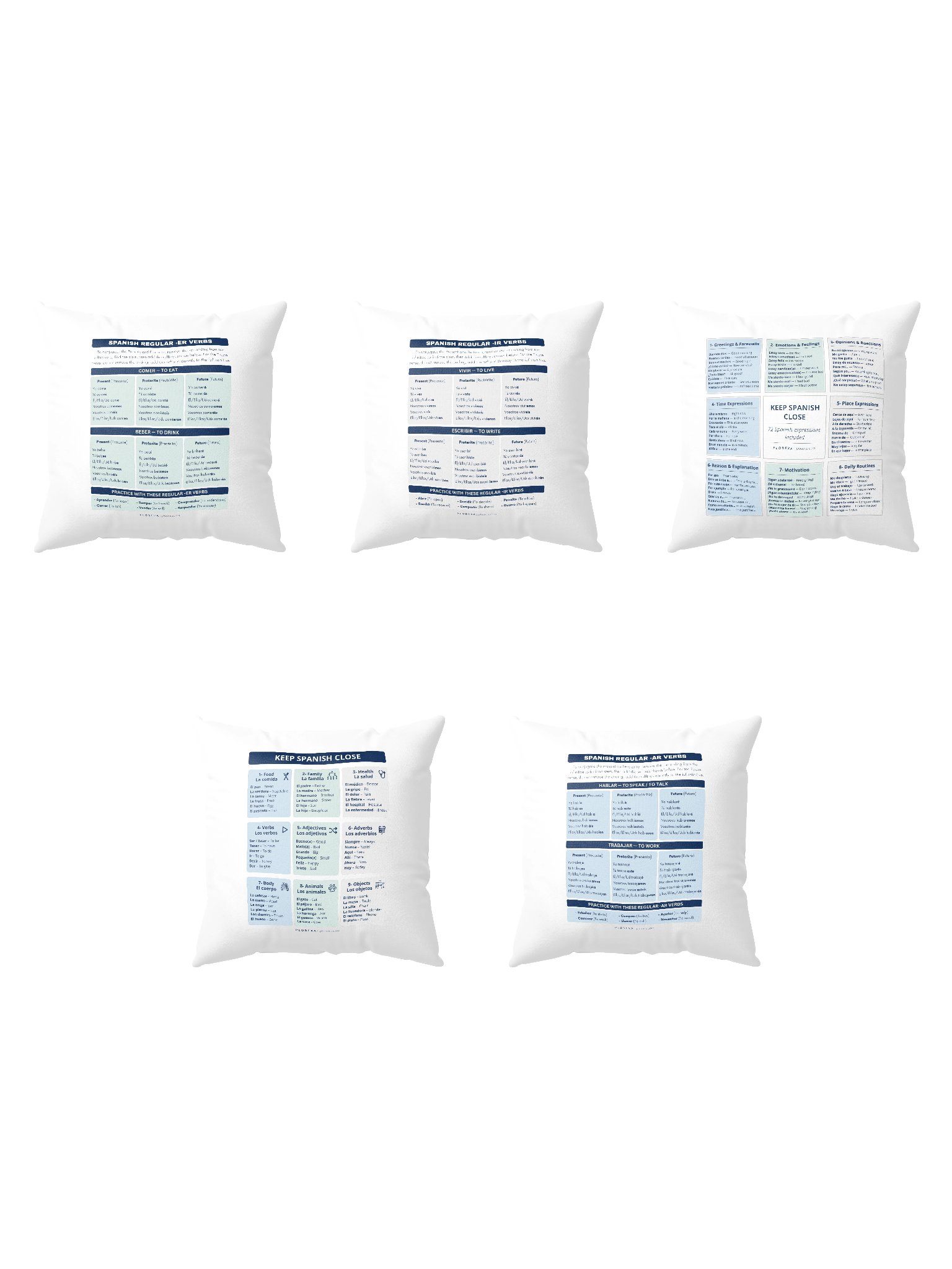The Spanish 5-Pillow Bundle product image (1)